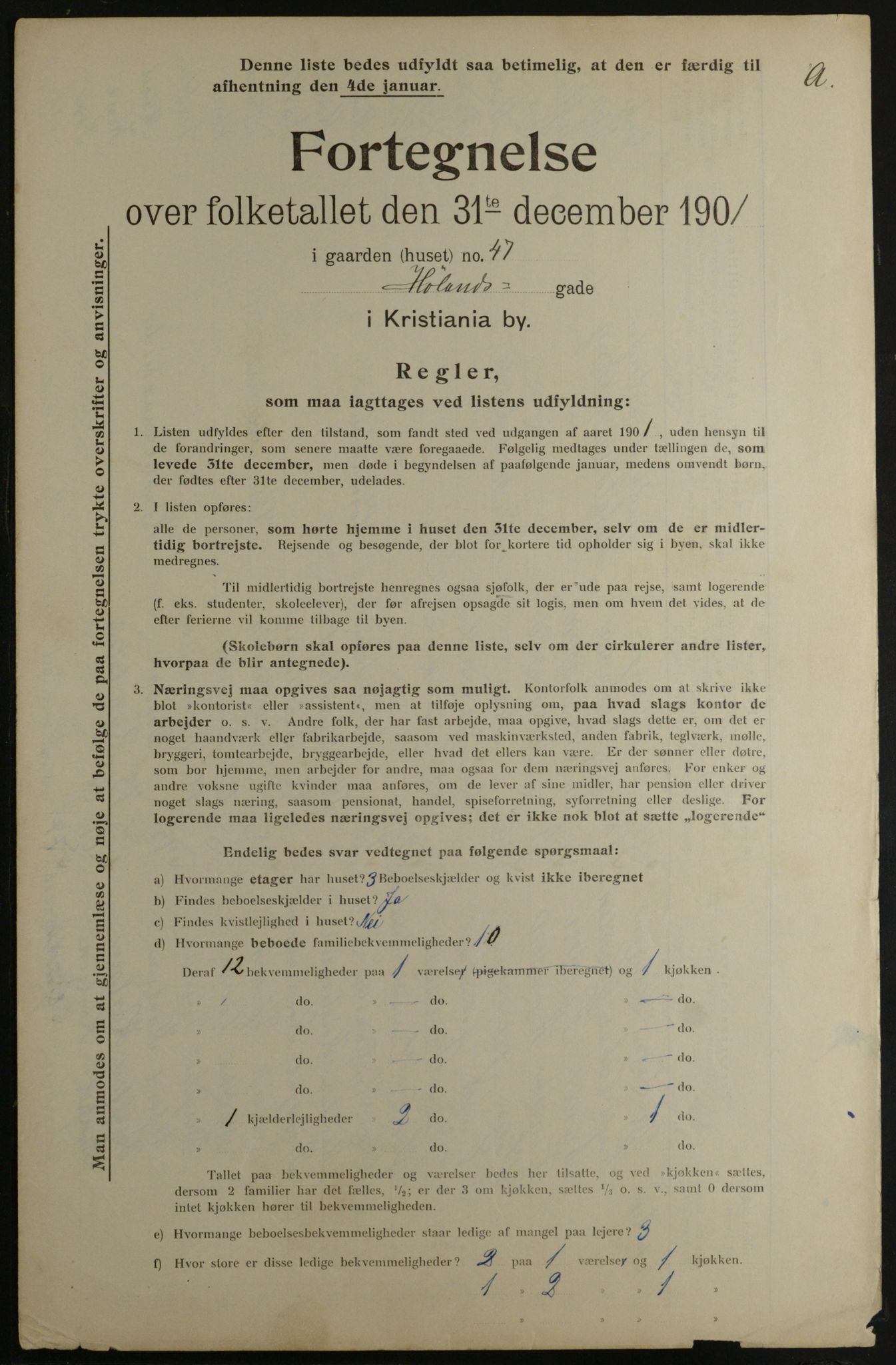 OBA, Kommunal folketelling 31.12.1901 for Kristiania kjøpstad, 1901, s. 6733