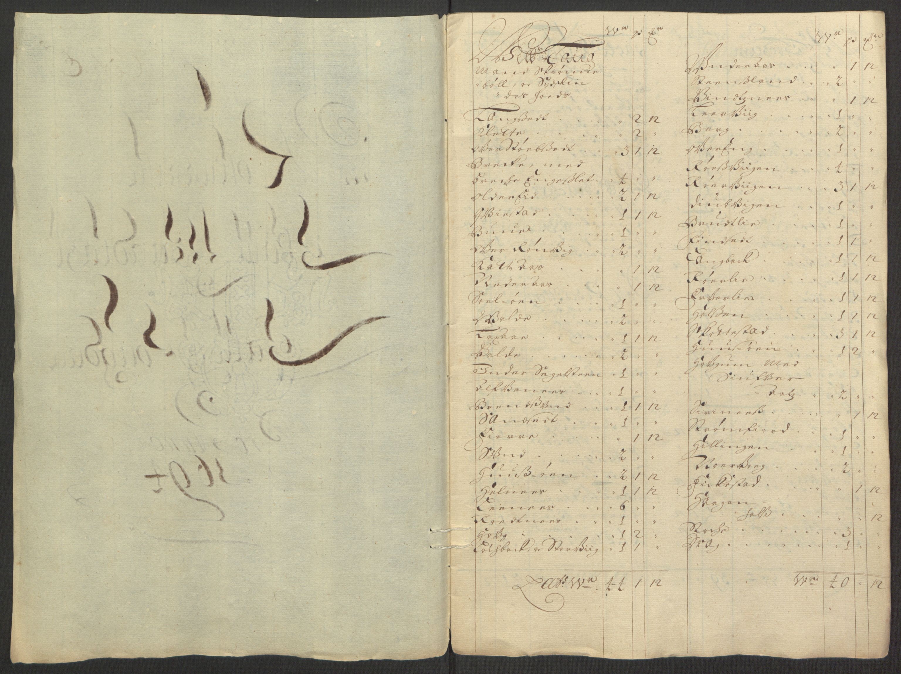 Rentekammeret inntil 1814, Reviderte regnskaper, Fogderegnskap, RA/EA-4092/R66/L4578: Fogderegnskap Salten, 1694-1696, s. 75