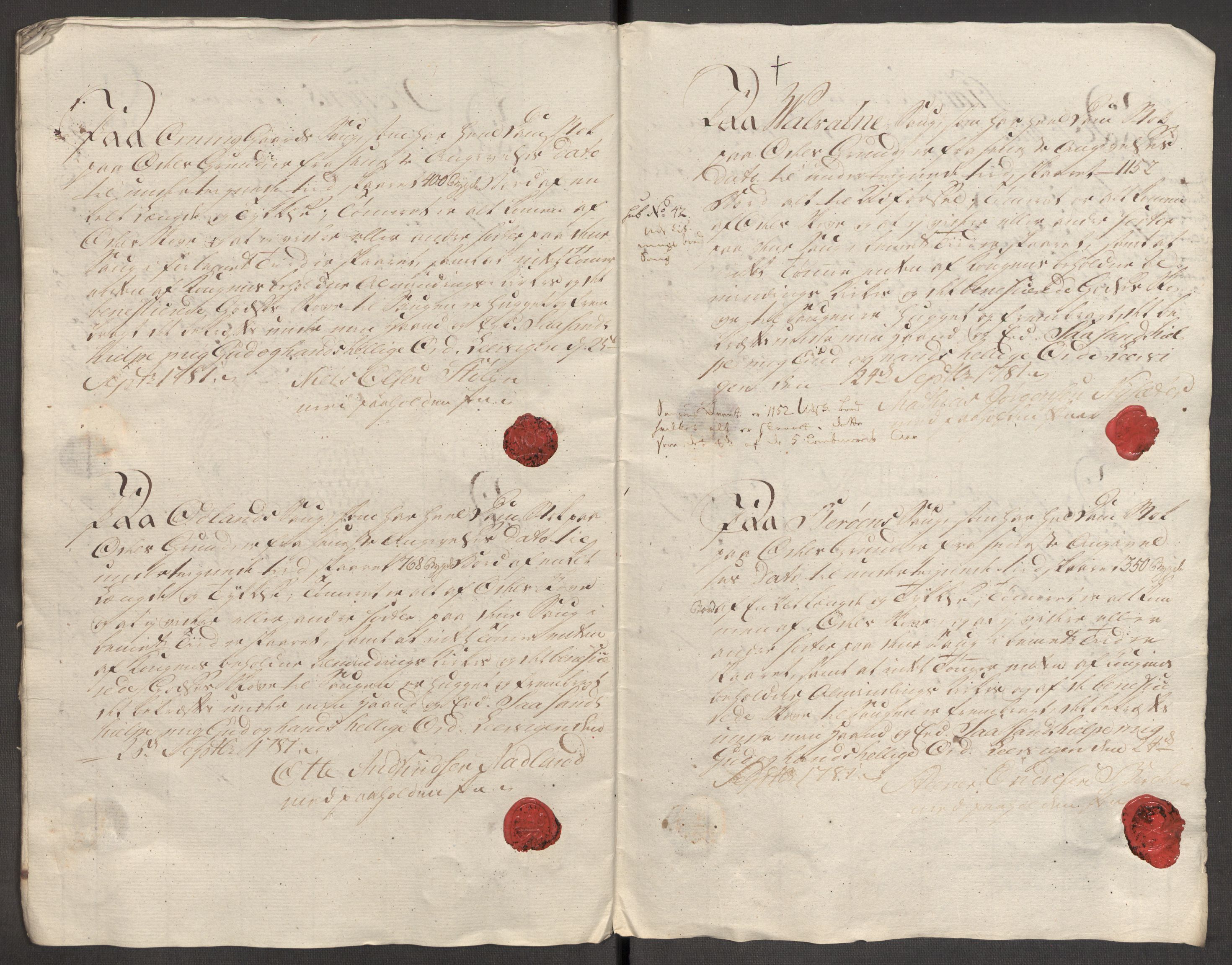 Rentekammeret inntil 1814, Reviderte regnskaper, Fogderegnskap, AV/RA-EA-4092/R48/L3097: Fogderegnskap Sunnhordland og Hardanger, 1781, s. 94