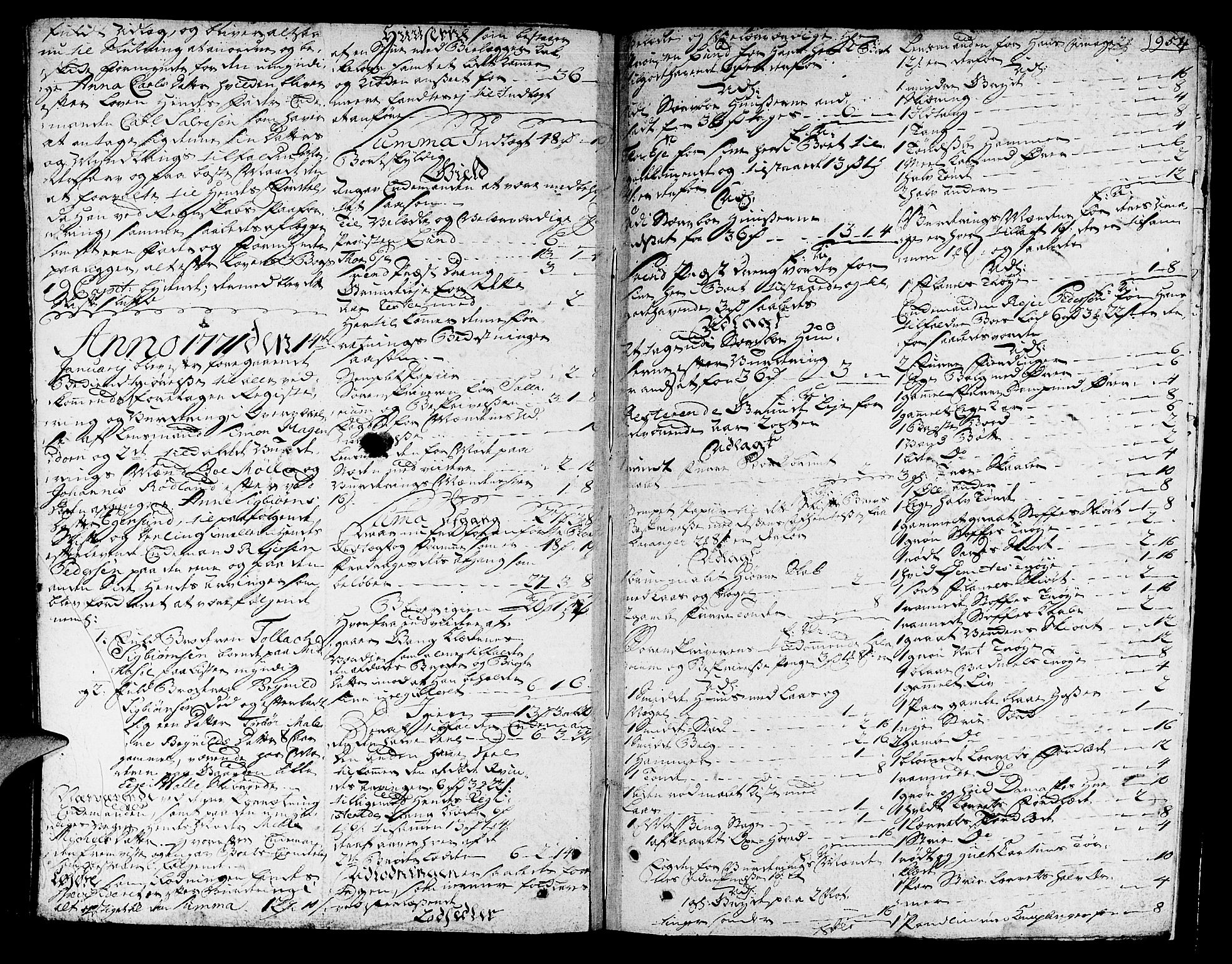 Jæren og Dalane sorenskriveri, AV/SAST-A-100306/5/50BA/L0012B: SKIFTEPROTOKOLL <463-956>, 1767-1771, s. 953b-954a