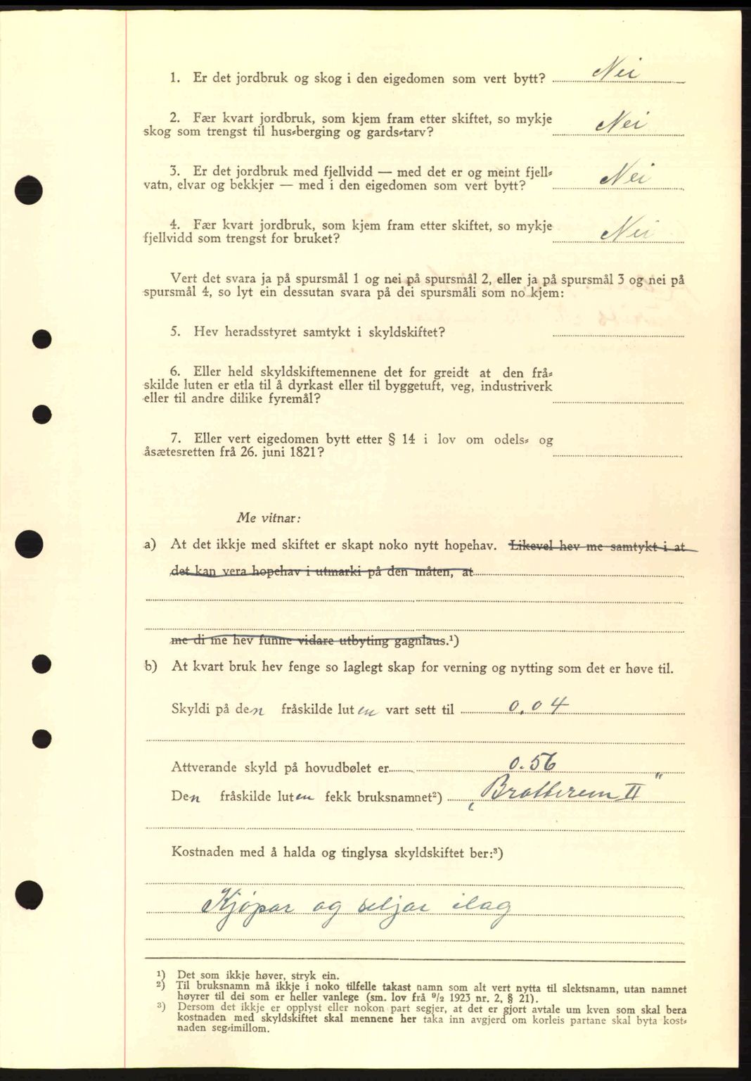 Nordre Sunnmøre sorenskriveri, AV/SAT-A-0006/1/2/2C/2Ca: Pantebok nr. A10, 1940-1941, Dagboknr: 1687/1940