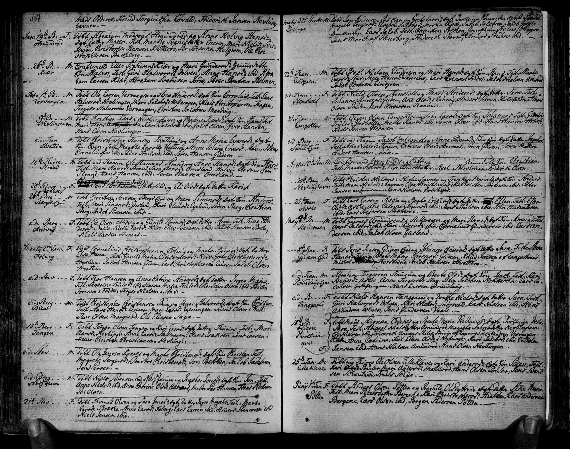 Brunlanes kirkebøker, SAKO/A-342/F/Fa/L0001: Ministerialbok nr. I 1, 1766-1801, s. 107-108