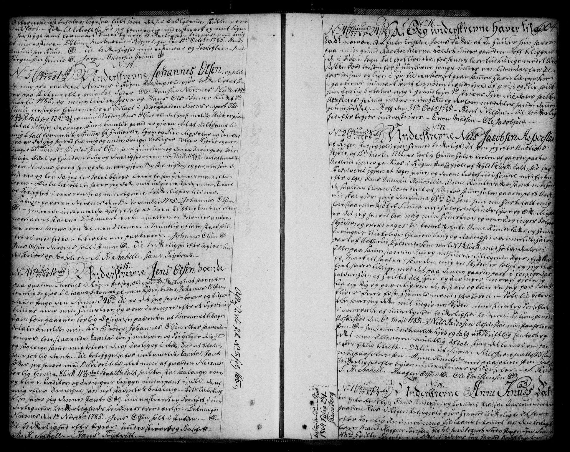 Lier, Røyken og Hurum sorenskriveri, SAKO/A-89/G/Ga/Gaa/L0004b: Pantebok nr. IVb, 1779-1788, s. 604