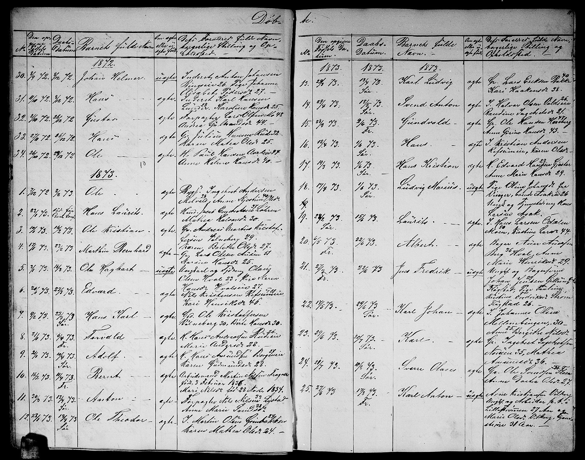Sørum prestekontor Kirkebøker, AV/SAO-A-10303/G/Ga/L0004: Klokkerbok nr. I 4, 1864-1885, s. 11
