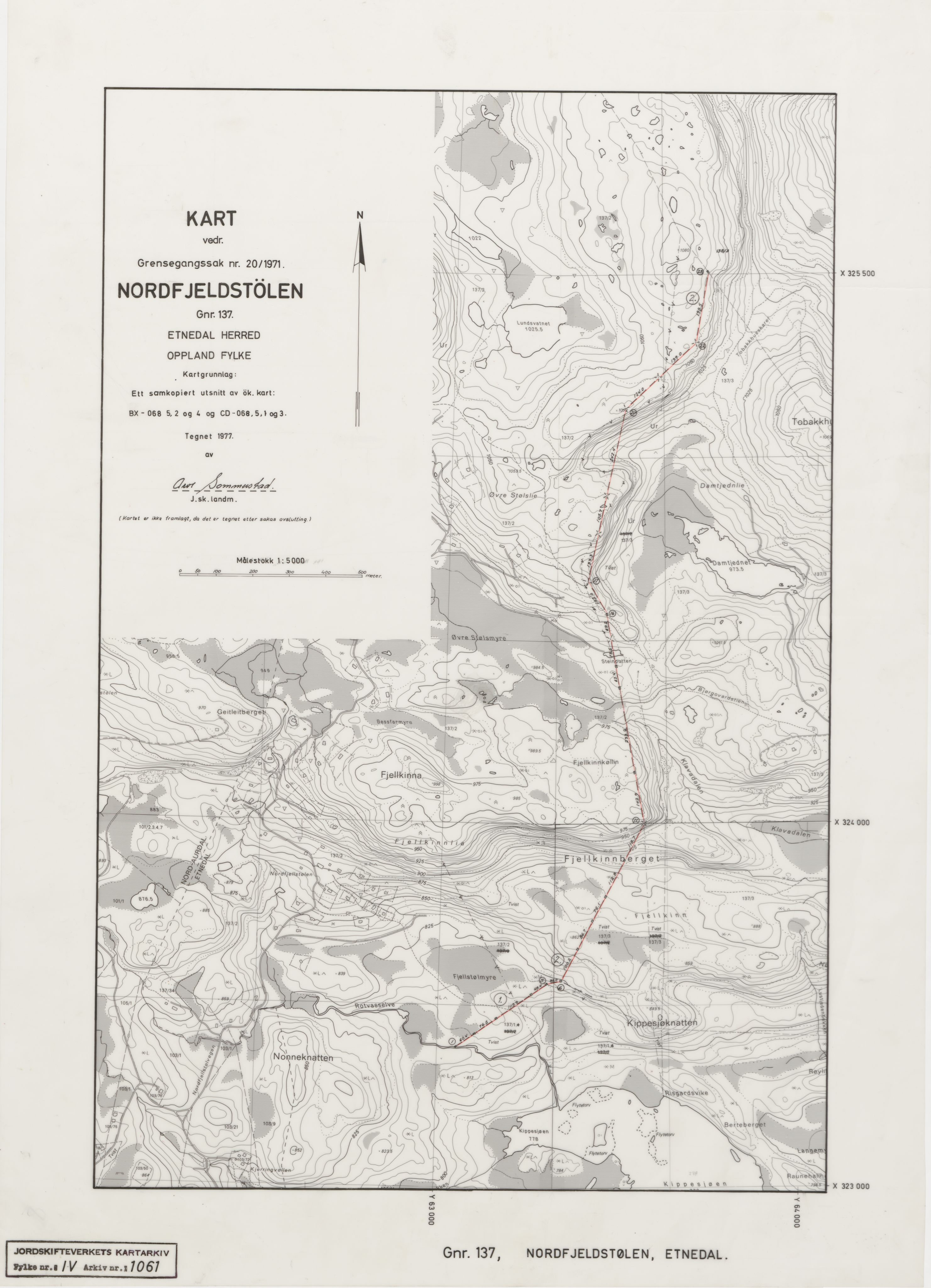 Jordskifteverkets kartarkiv, RA/S-3929/T, 1859-1988, s. 1344