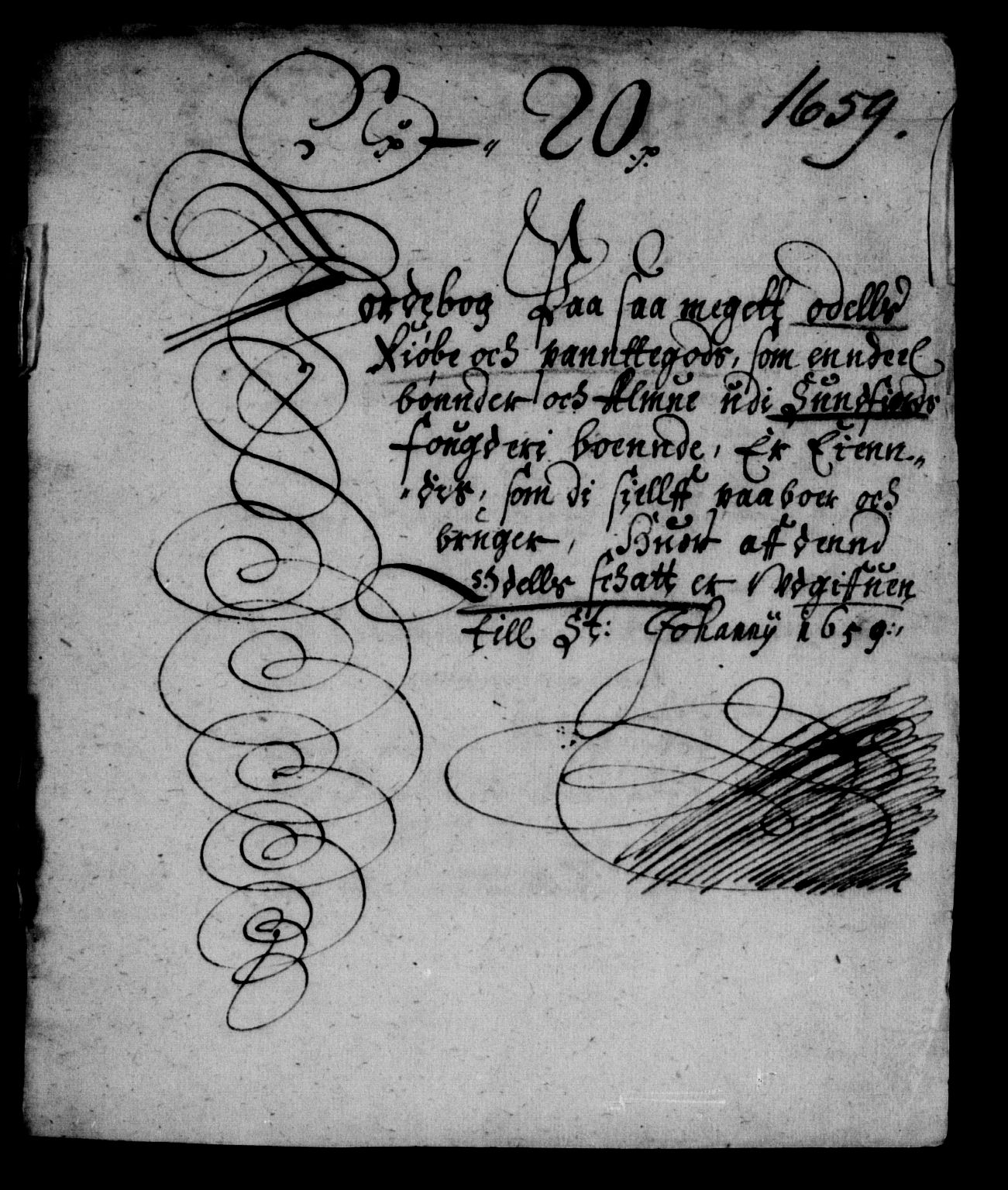 Rentekammeret inntil 1814, Reviderte regnskaper, Lensregnskaper, RA/EA-5023/R/Rb/Rbt/L0146: Bergenhus len, 1659-1660