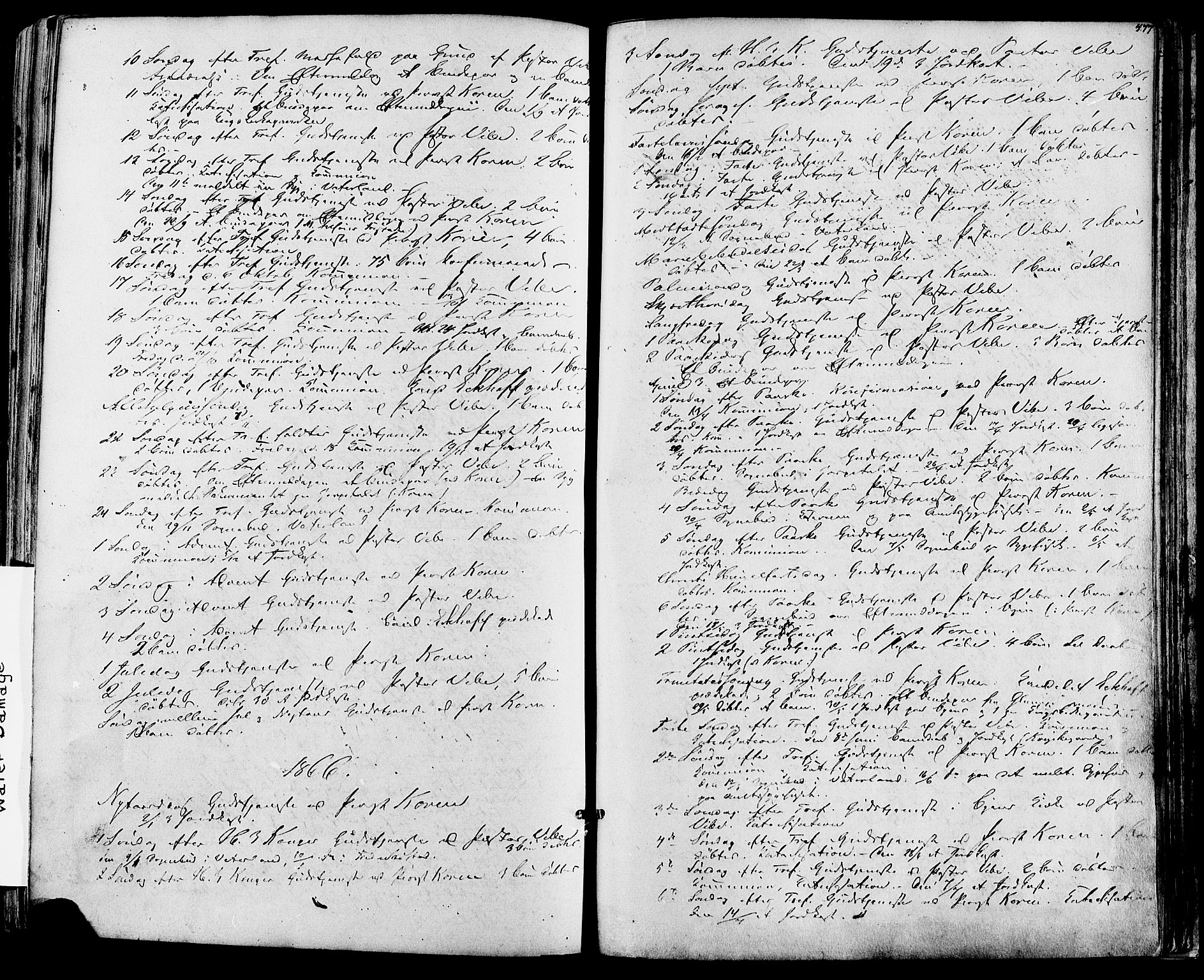 Fredrikstad prestekontor Kirkebøker, AV/SAO-A-11082/F/Fa/L0006: Ministerialbok nr. 6, 1857-1878, s. 477