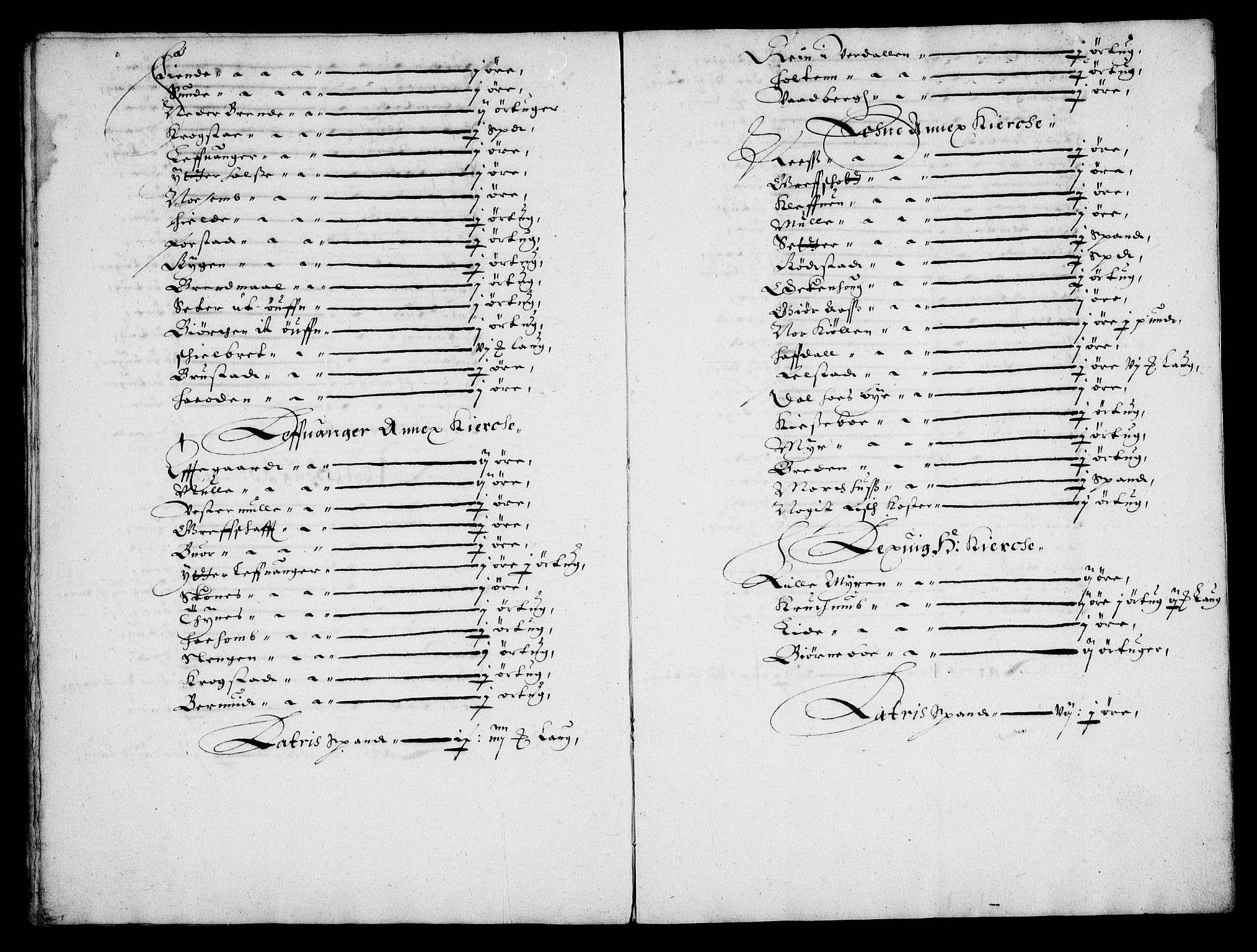 Rentekammeret inntil 1814, Realistisk ordnet avdeling, AV/RA-EA-4070/Fc/Fca/L0004/0003: [Ca IV]  Trondheim stift / "Stichtens Bog", 1654