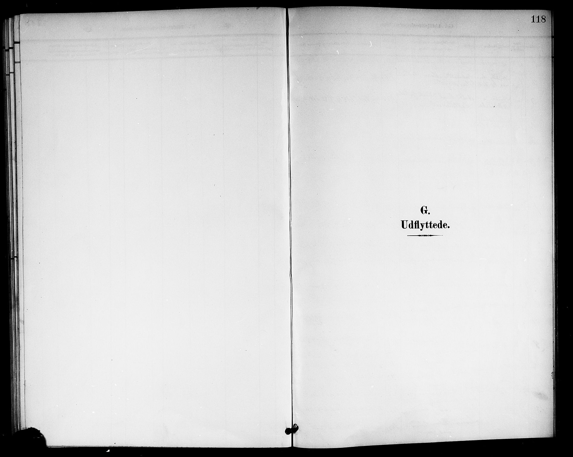 Rollag kirkebøker, SAKO/A-240/G/Gb/L0003: Klokkerbok nr. II 3, 1897-1919, s. 118