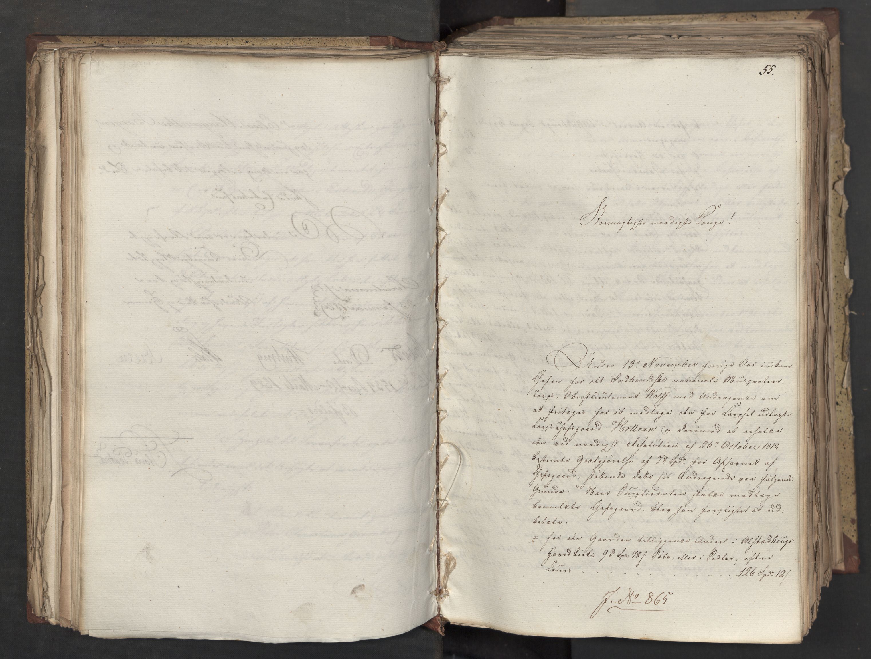 Statsrådsavdelingen i Stockholm, AV/RA-S-1003/D/Da/L0058: Regjeringsinnstillinger nr. 808-1073, 1829, s. 191