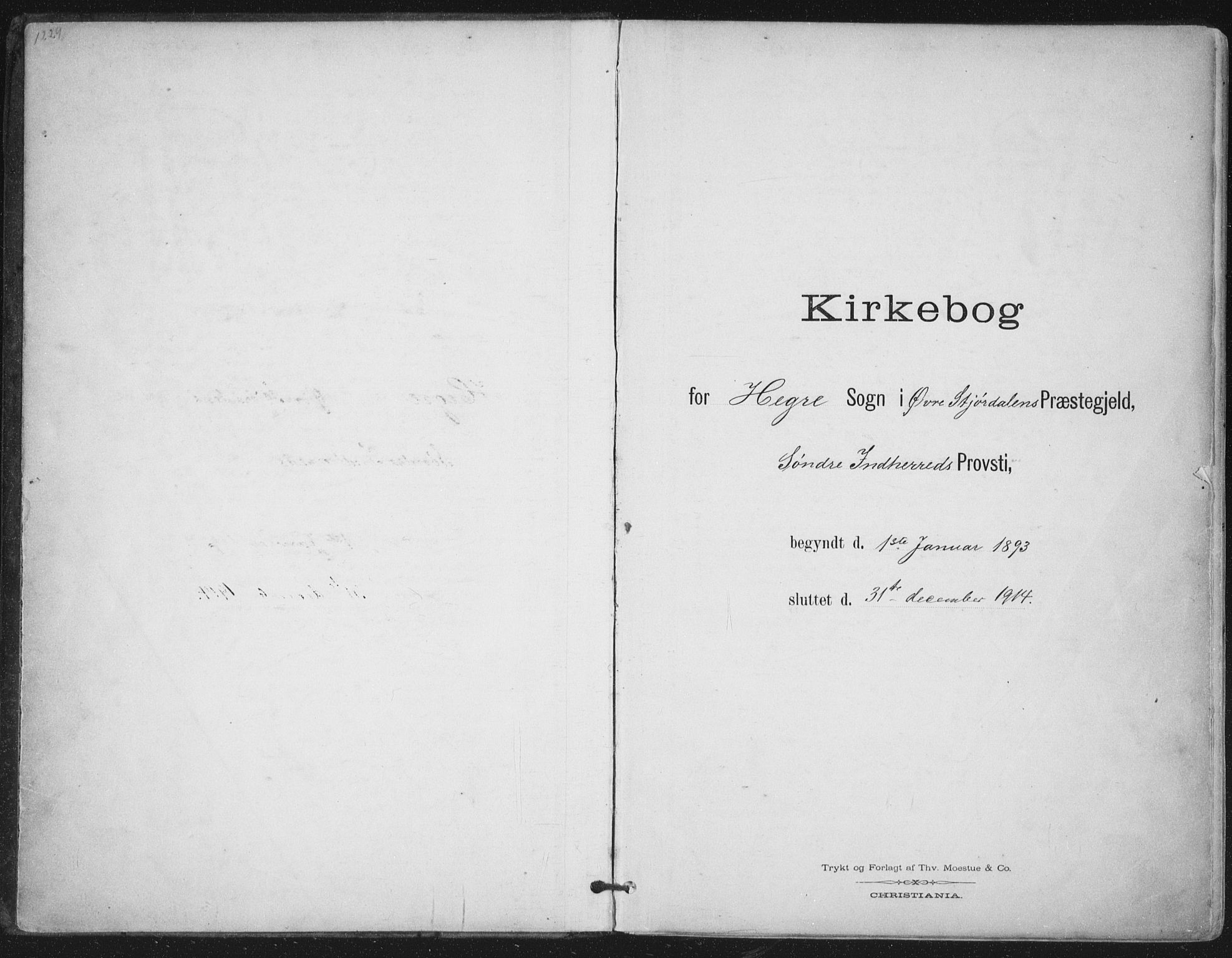 Ministerialprotokoller, klokkerbøker og fødselsregistre - Nord-Trøndelag, SAT/A-1458/703/L0031: Ministerialbok nr. 703A04, 1893-1914