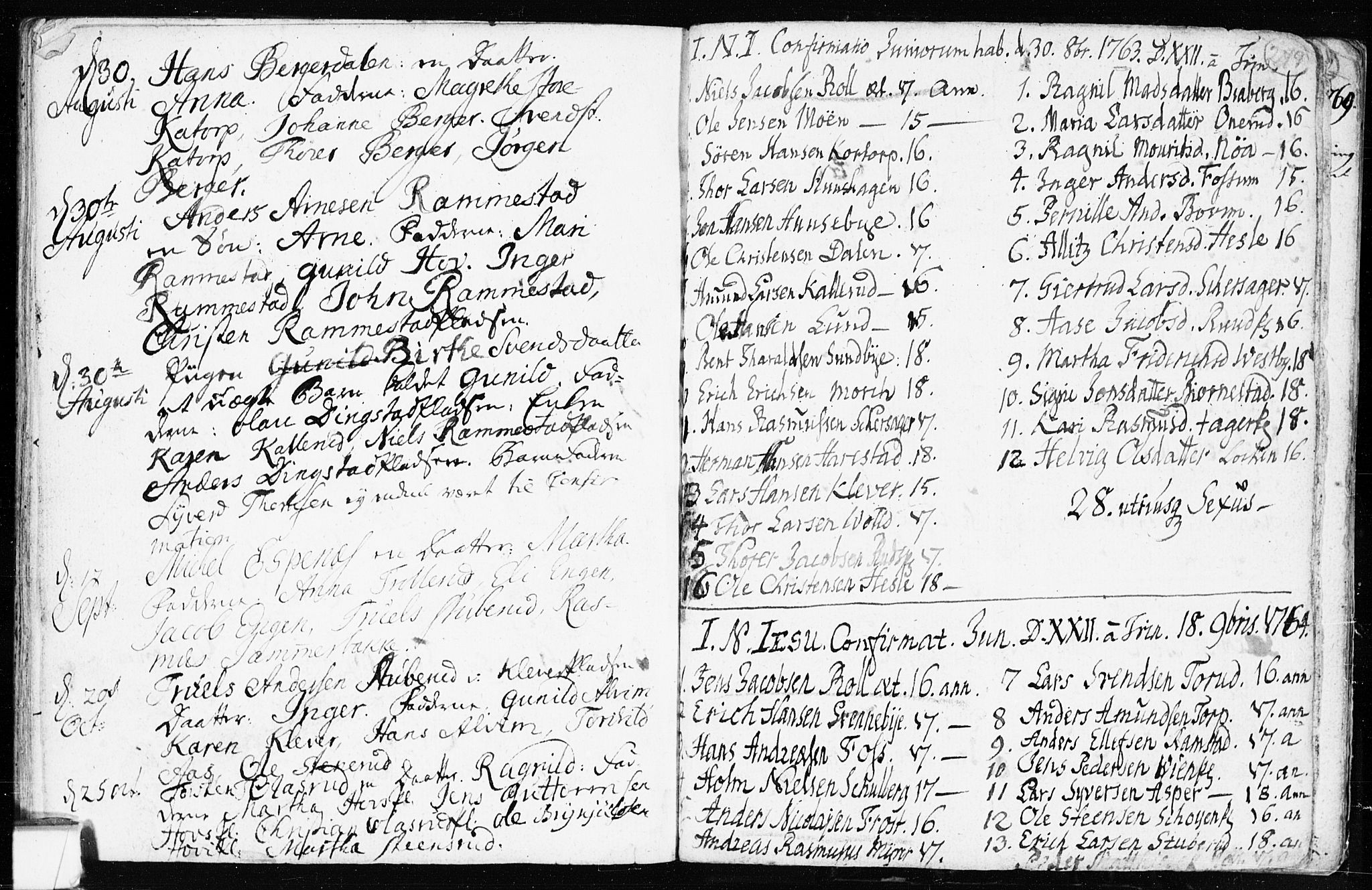 Spydeberg prestekontor Kirkebøker, SAO/A-10924/F/Fa/L0002: Ministerialbok nr. I 2, 1739-1780, s. 249