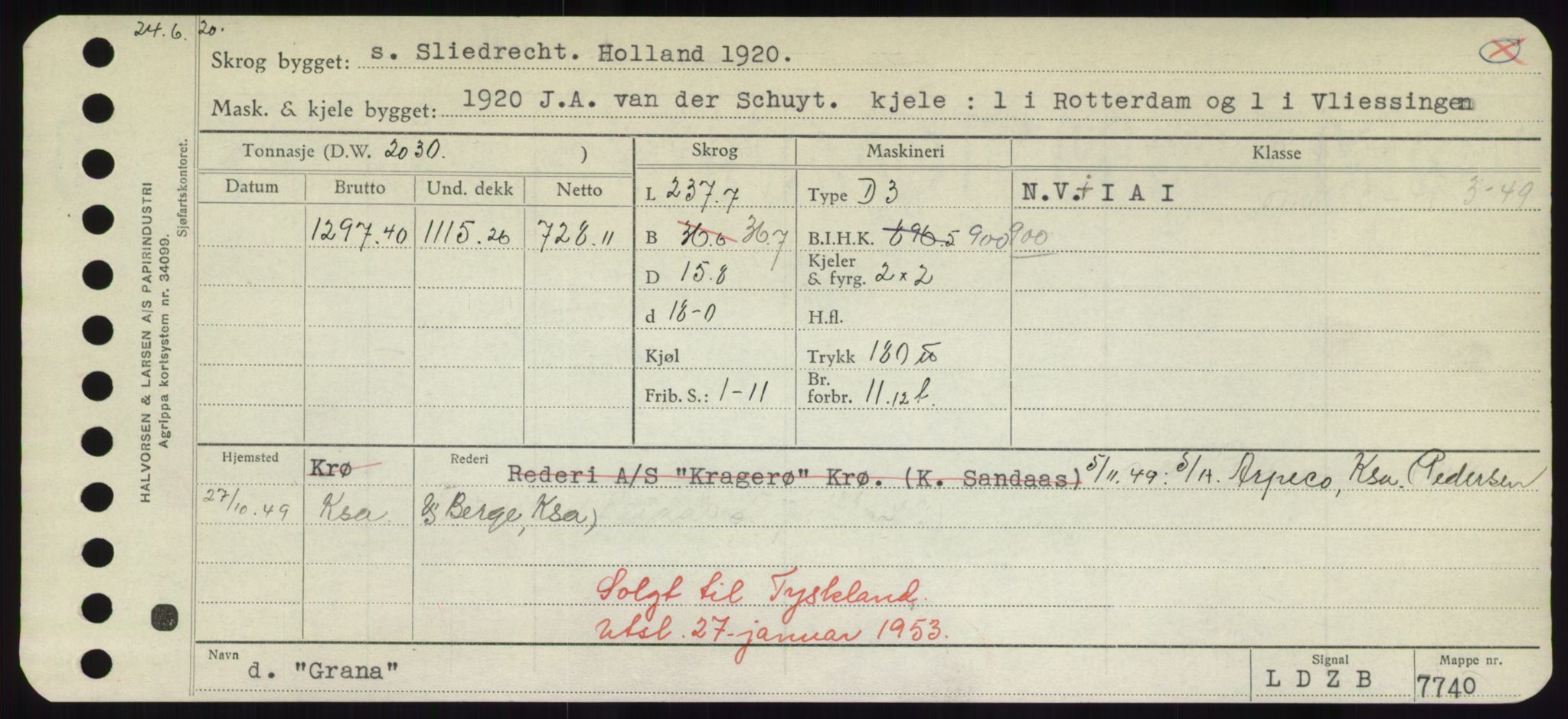 Sjøfartsdirektoratet med forløpere, Skipsmålingen, AV/RA-S-1627/H/Hd/L0013: Fartøy, Gne-Gås, s. 127