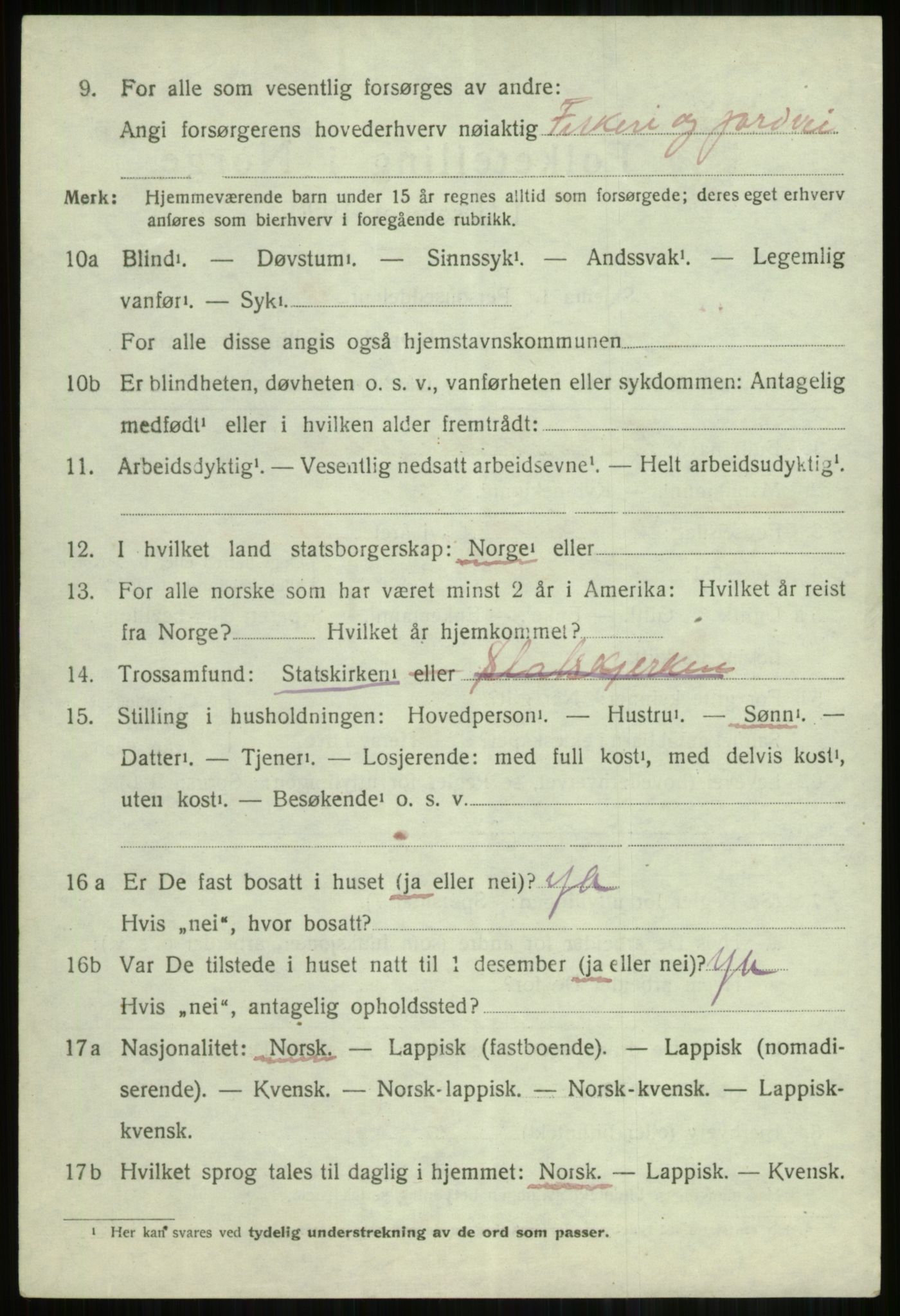 SATØ, Folketelling 1920 for 1941 Skjervøy herred, 1920, s. 1214