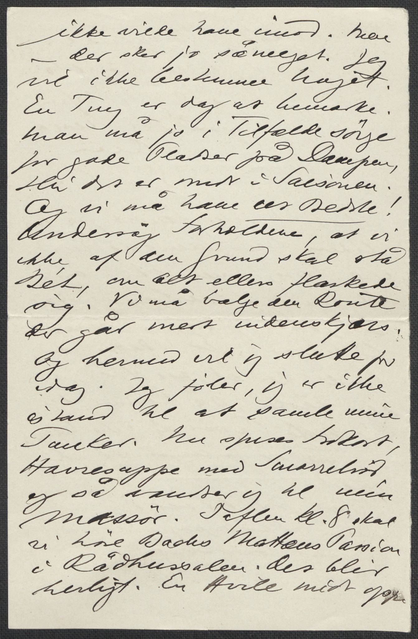 Beyer, Frants, RA/PA-0132/F/L0001: Brev fra Edvard Grieg til Frantz Beyer og "En del optegnelser som kan tjene til kommentar til brevene" av Marie Beyer, 1872-1907, s. 806
