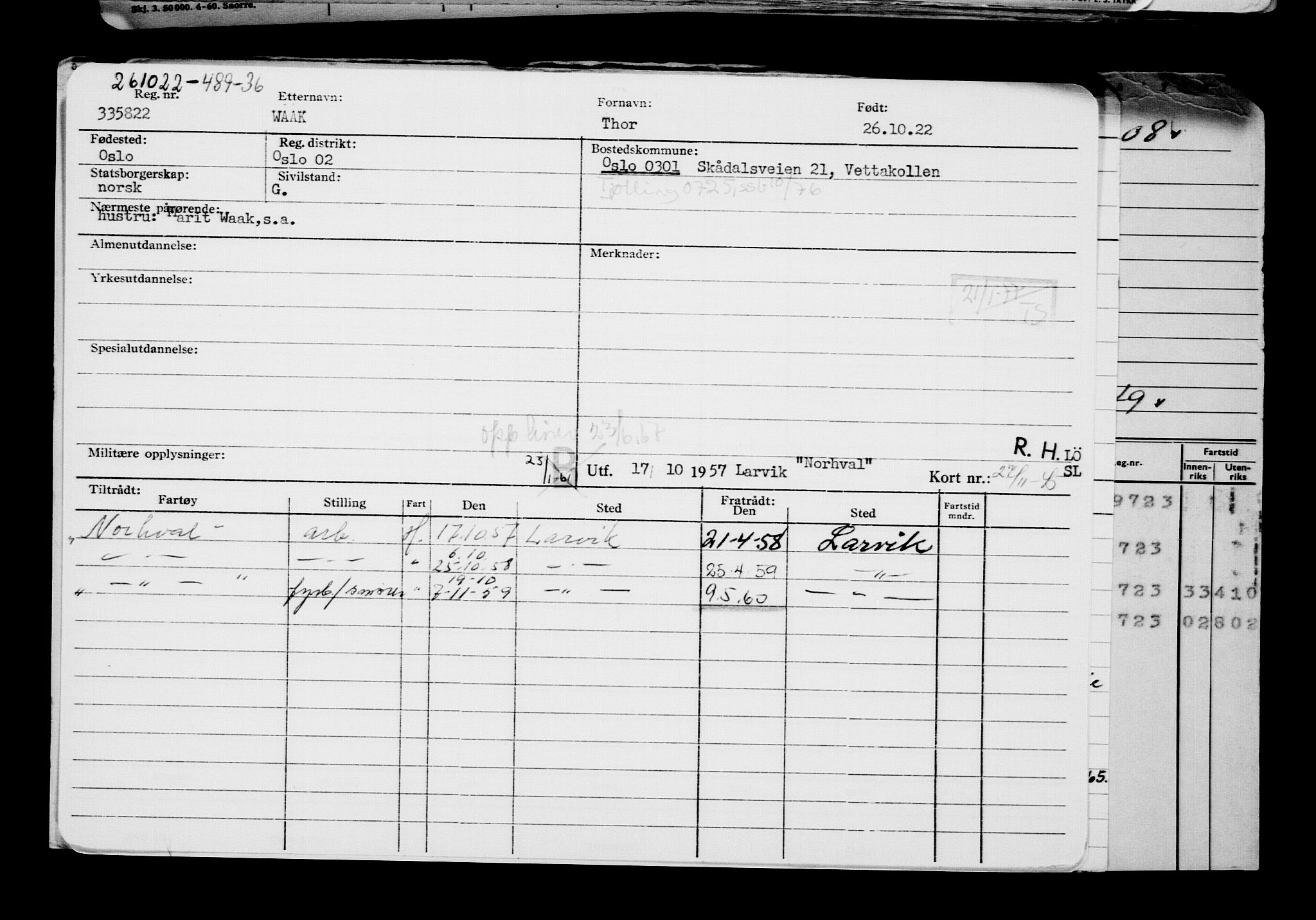 Direktoratet for sjømenn, AV/RA-S-3545/G/Gb/L0211: Hovedkort, 1922, s. 550