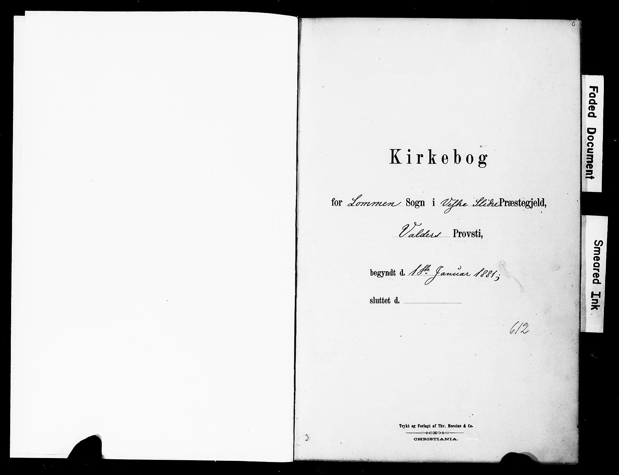 Vestre Slidre prestekontor, SAH/PREST-136/H/Ha/Haa/L0005: Ministerialbok nr. 5, 1881-1912