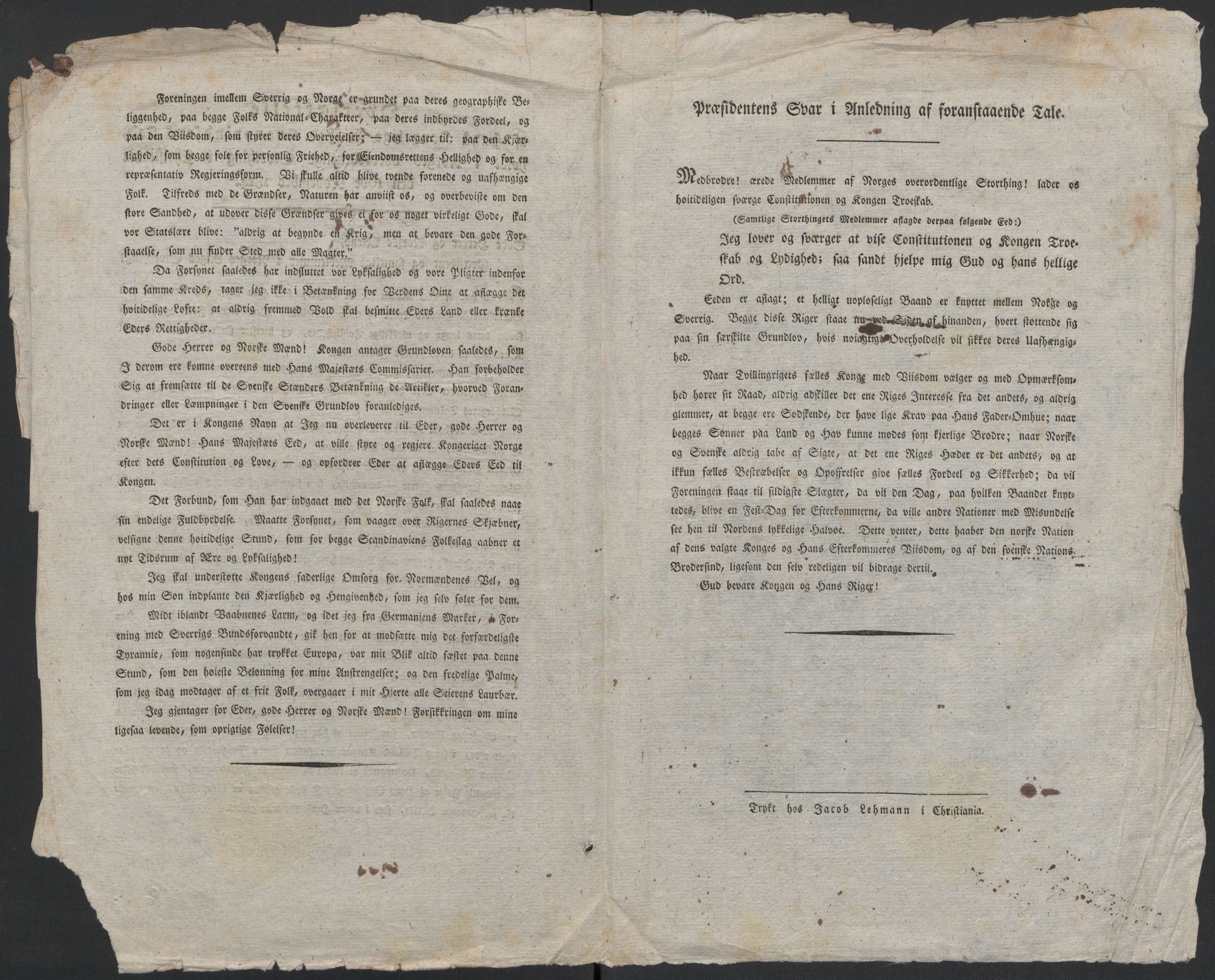 Christie, Wilhelm Frimann Koren, RA/PA-0014/F/L0004: Christies dokumenter fra 1814, 1814, s. 219