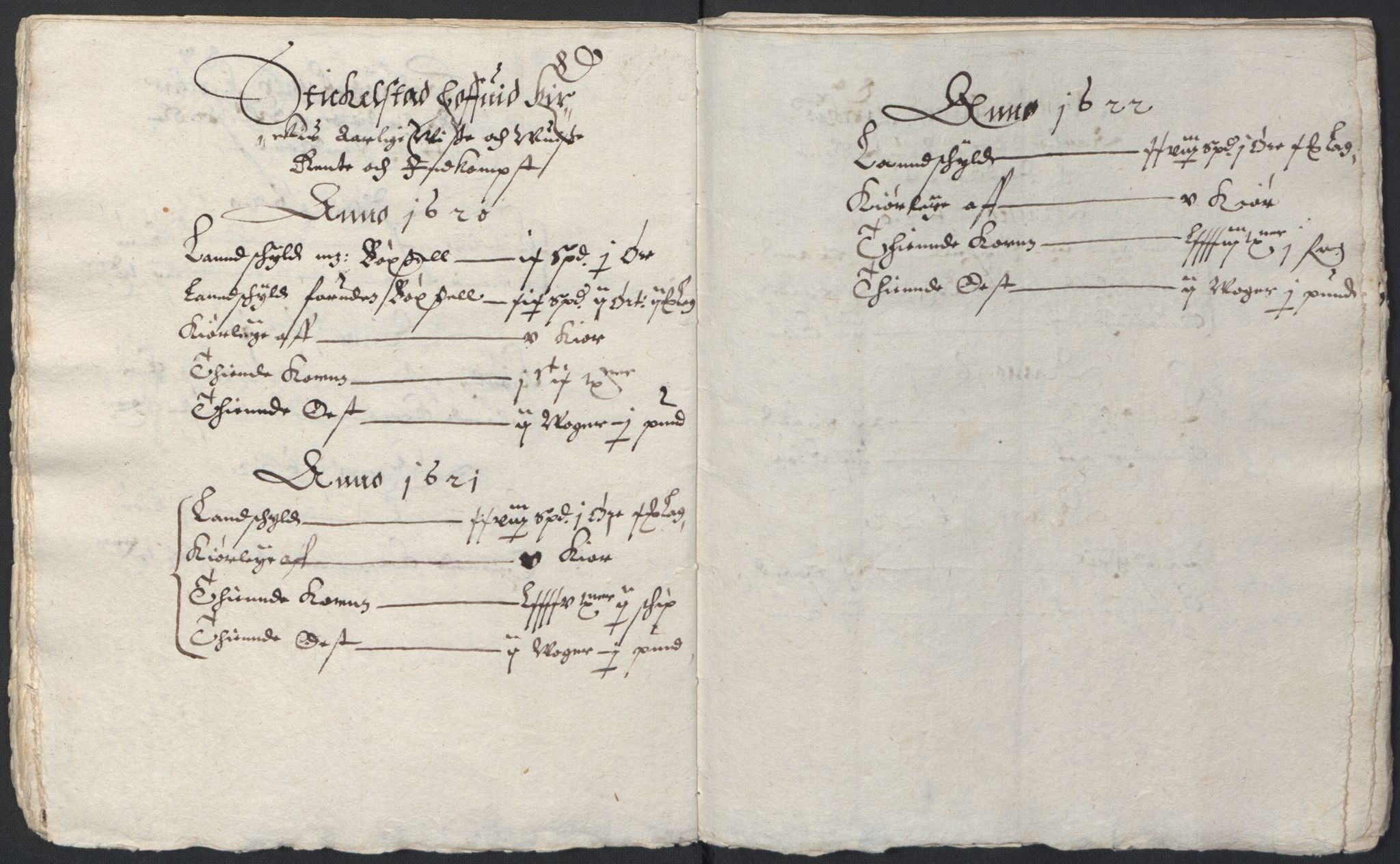 Stattholderembetet 1572-1771, AV/RA-EA-2870/Ek/L0016/0001: Jordebøker til utlikning av rosstjeneste 1624-1626: / Kirke- og prestebolsinntekter i Trondheim bispedømme og Jemtland, 1625-1626, s. 44