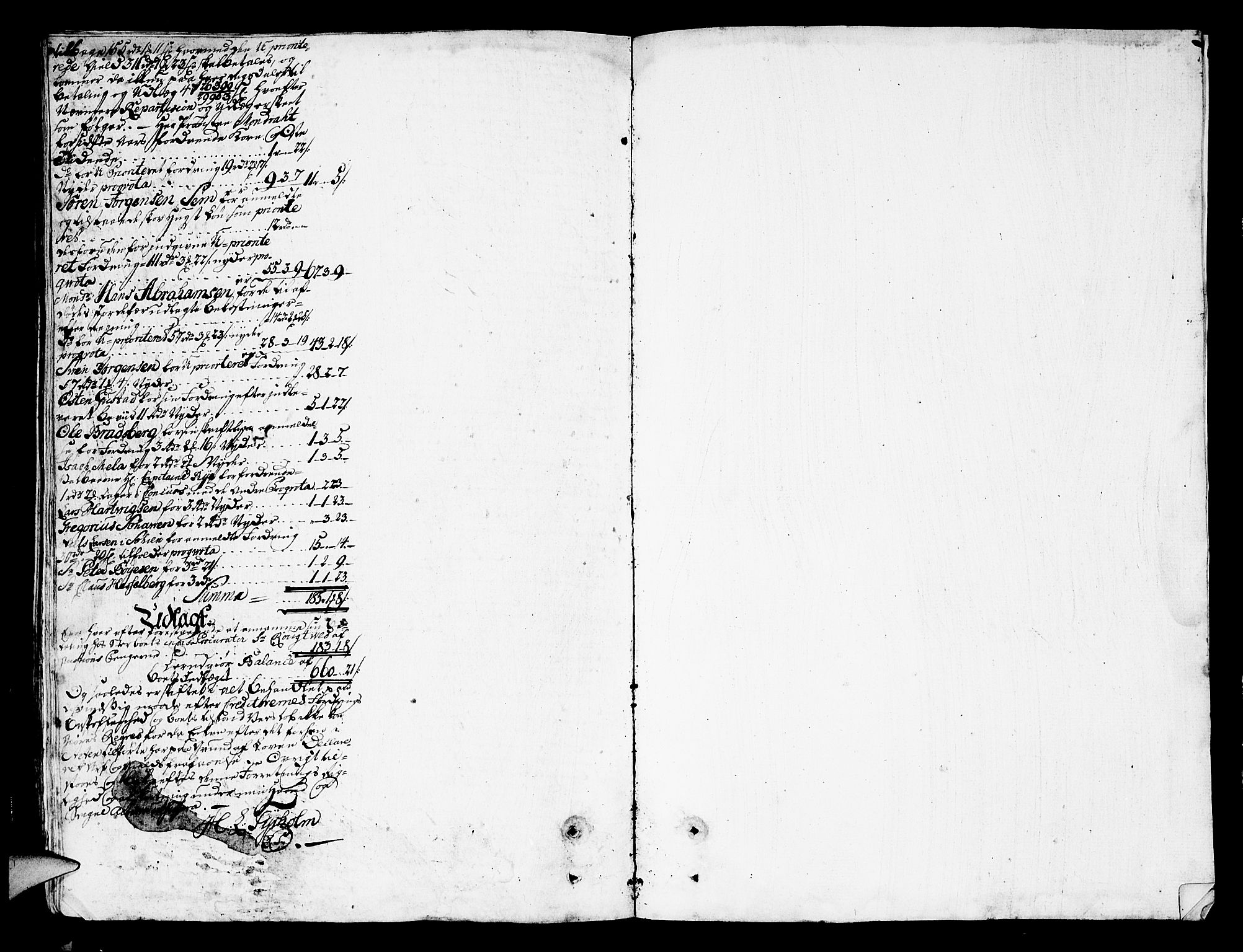Bamble sorenskriveri, SAKO/A-214/H/Hb/Hba/Hbaa/L0007: Skifteprotokoll, 1770-1773, s. 173b-174a
