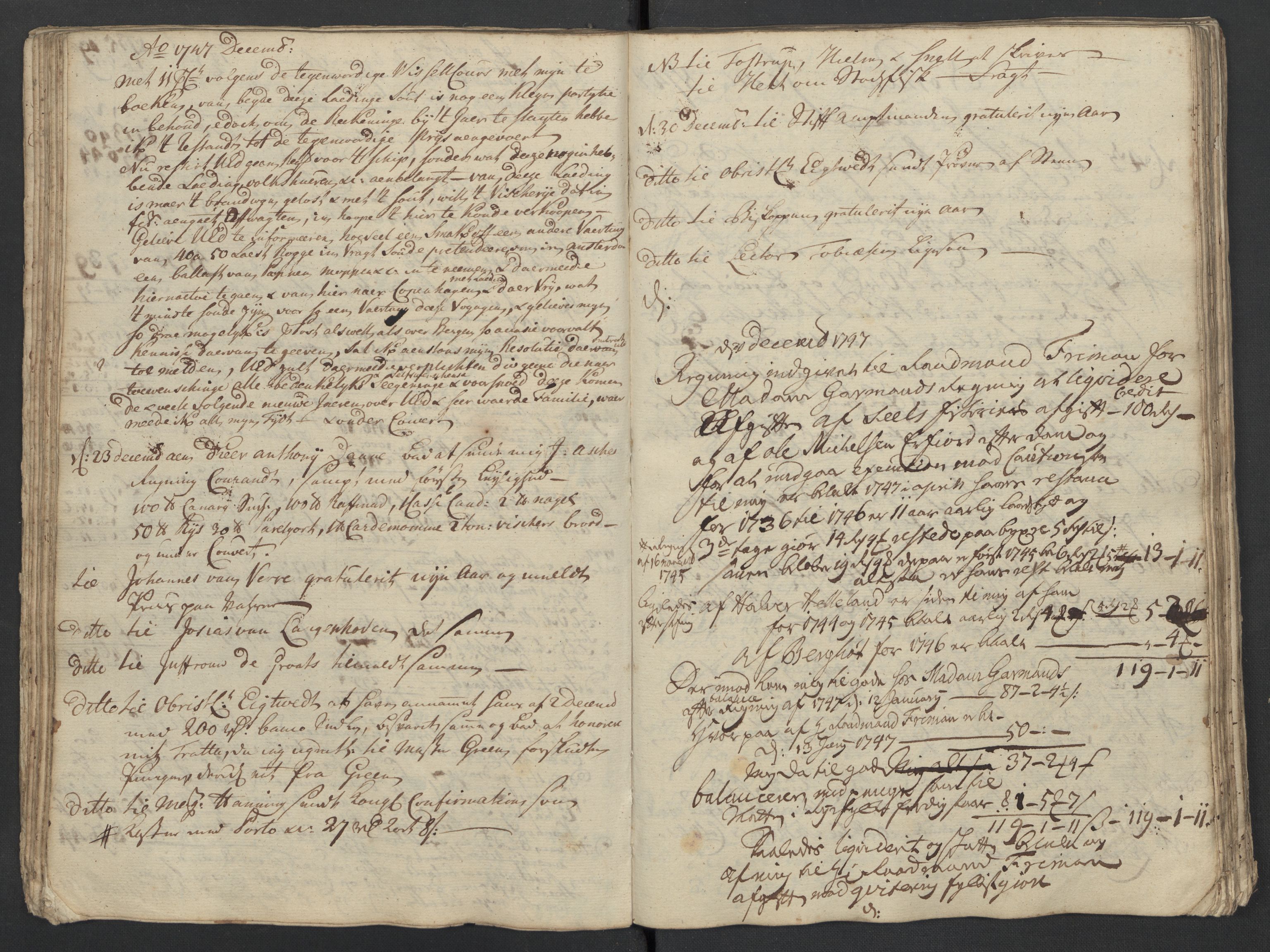 Pa 0119 - Smith, Lauritz Andersen og Lauritz Lauritzen, SAST/A-100231/O/L0001: Kopibøker m.m., 1746-1755, s. 58