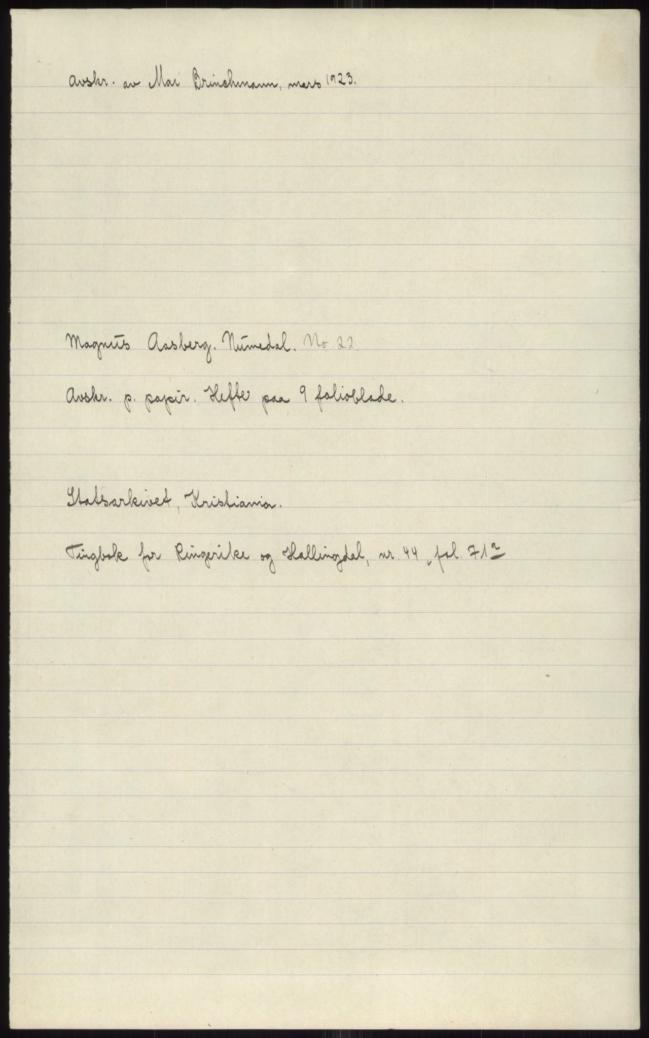 Samlinger til kildeutgivelse, Diplomavskriftsamlingen, AV/RA-EA-4053/H/Ha, s. 1330