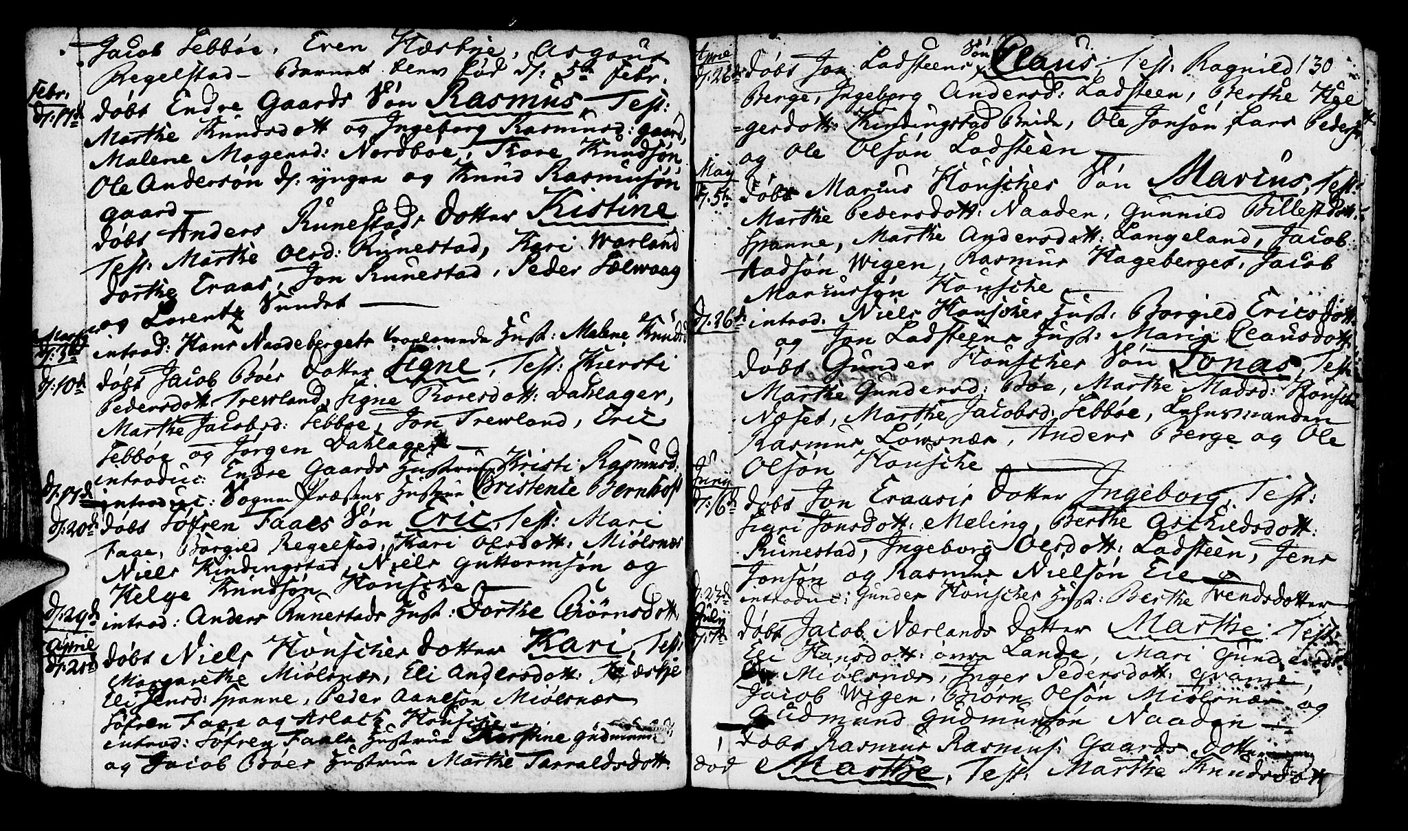 Finnøy sokneprestkontor, AV/SAST-A-101825/H/Ha/Haa/L0005: Ministerialbok nr. A 5, 1773-1816, s. 130