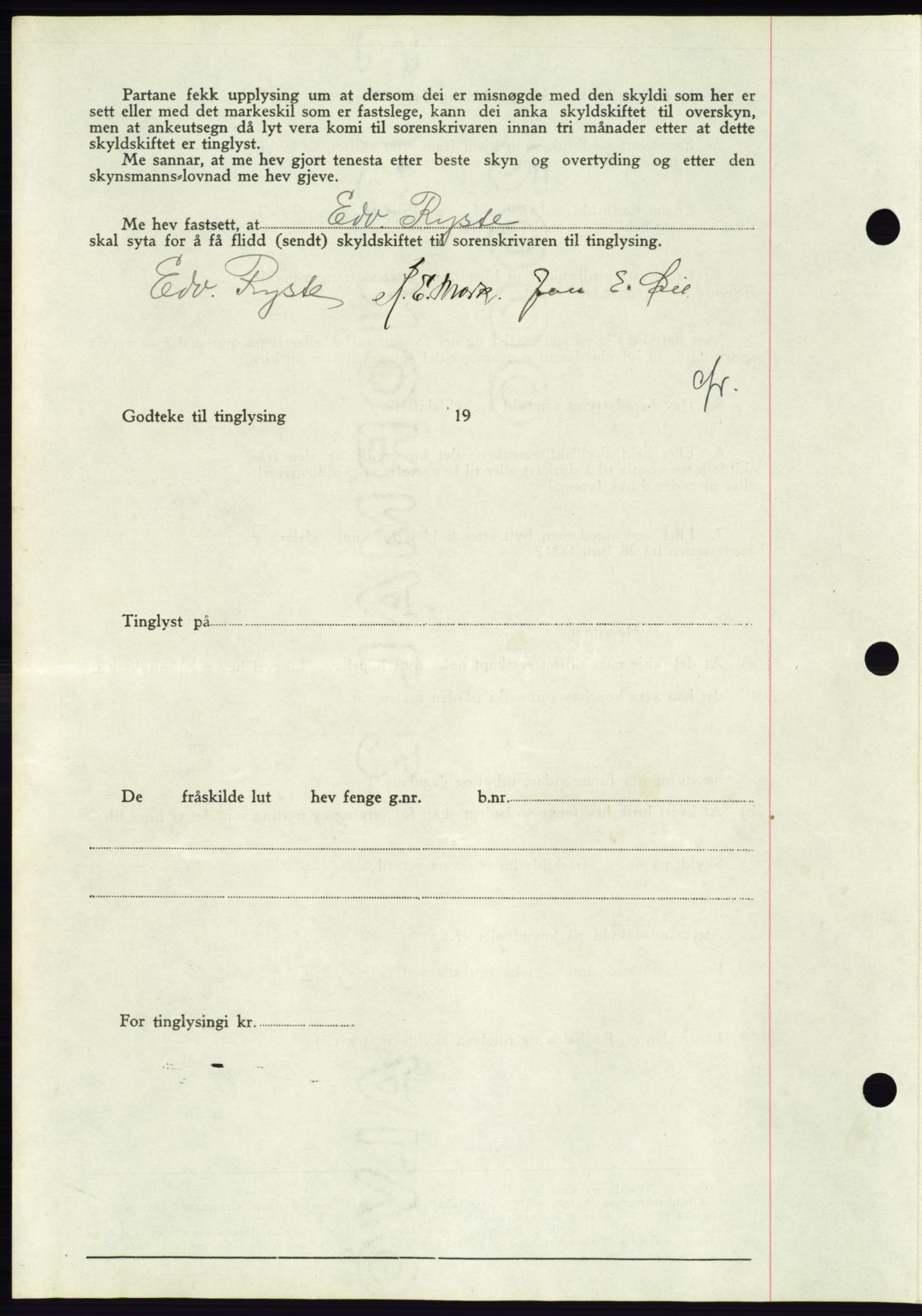 Søre Sunnmøre sorenskriveri, AV/SAT-A-4122/1/2/2C/L0066: Pantebok nr. 60, 1938-1938, Dagboknr: 1430/1938