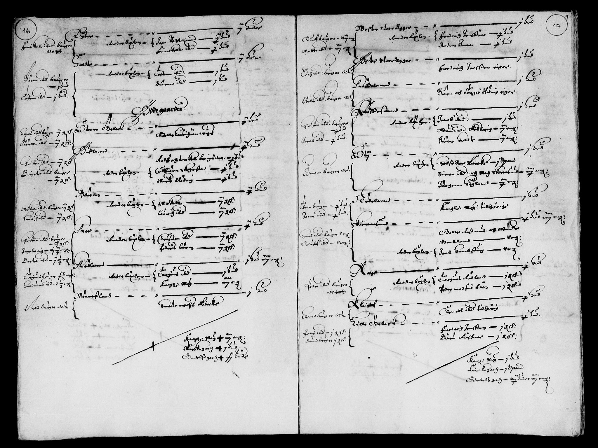 Rentekammeret inntil 1814, Reviderte regnskaper, Lensregnskaper, AV/RA-EA-5023/R/Rb/Rbq/L0036: Nedenes len. Mandals len. Råbyggelag., 1646-1648