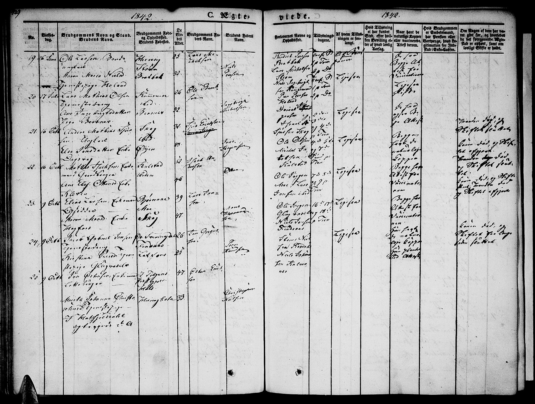 Ministerialprotokoller, klokkerbøker og fødselsregistre - Nordland, AV/SAT-A-1459/820/L0290: Ministerialbok nr. 820A11, 1826-1845, s. 429