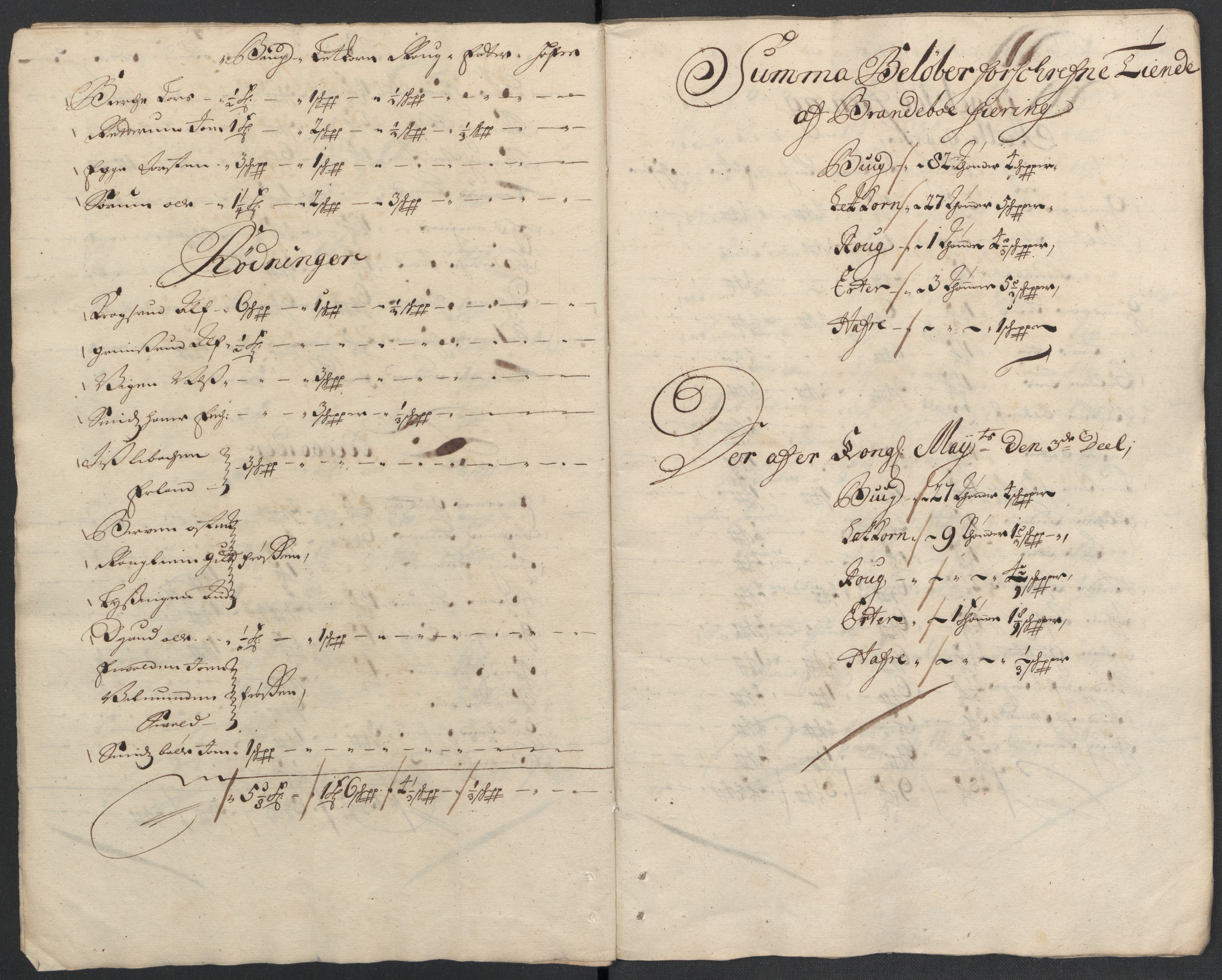 Rentekammeret inntil 1814, Reviderte regnskaper, Fogderegnskap, RA/EA-4092/R18/L1302: Fogderegnskap Hadeland, Toten og Valdres, 1704, s. 21