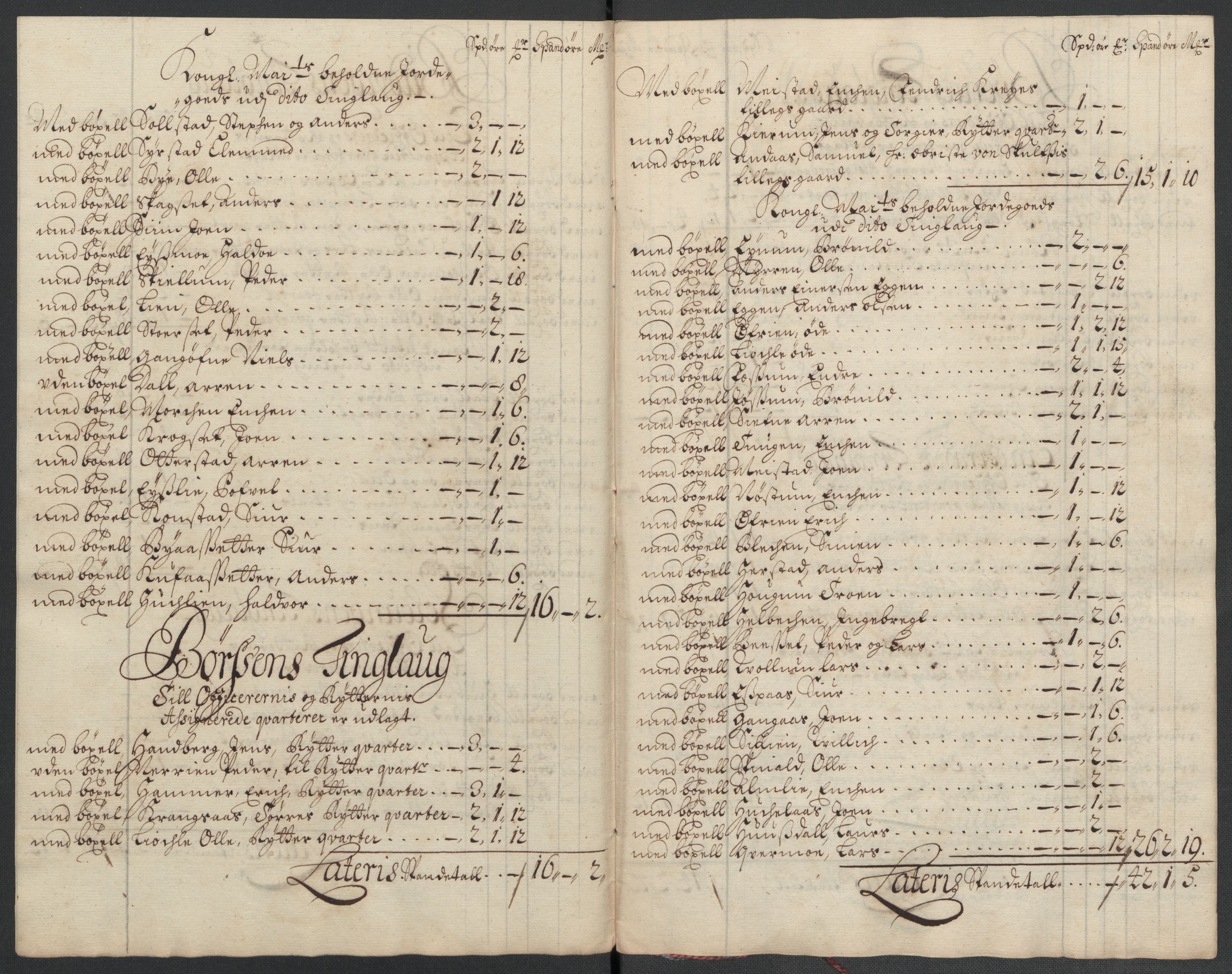 Rentekammeret inntil 1814, Reviderte regnskaper, Fogderegnskap, AV/RA-EA-4092/R61/L4107: Fogderegnskap Strinda og Selbu, 1698-1700, s. 255
