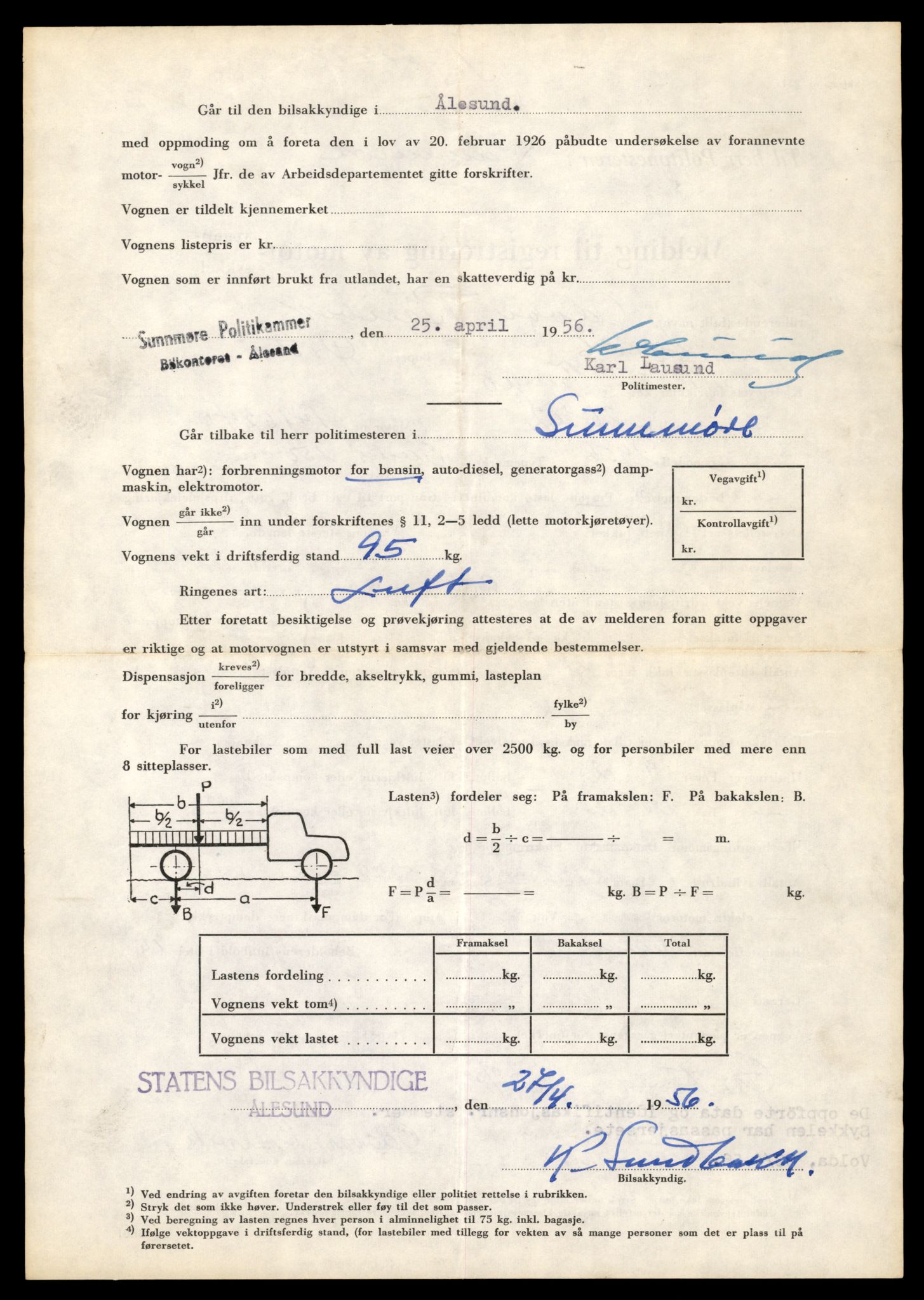 Møre og Romsdal vegkontor - Ålesund trafikkstasjon, AV/SAT-A-4099/F/Fe/L0039: Registreringskort for kjøretøy T 13361 - T 13530, 1927-1998, s. 1919