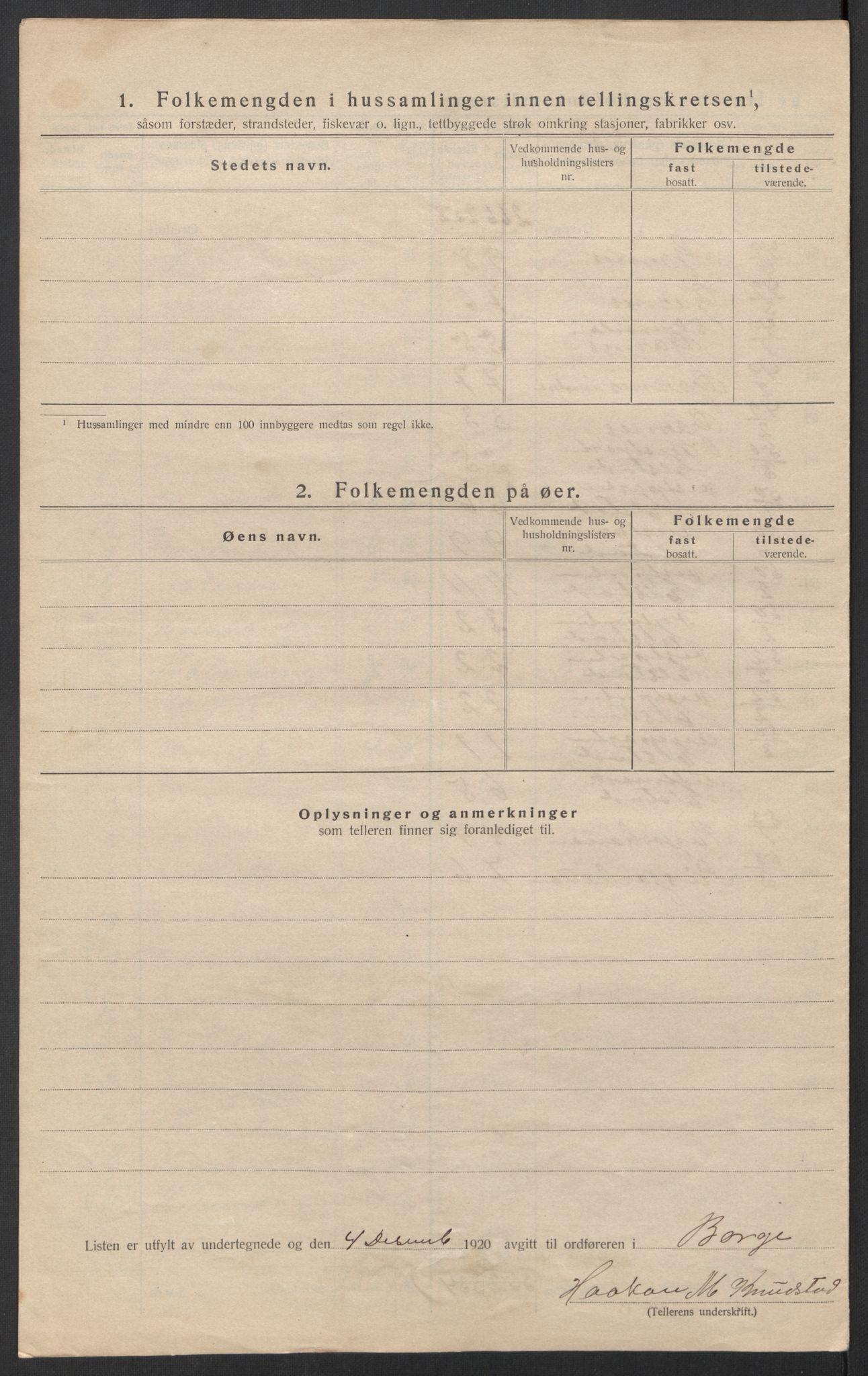 SAT, Folketelling 1920 for 1862 Borge herred, 1920, s. 36