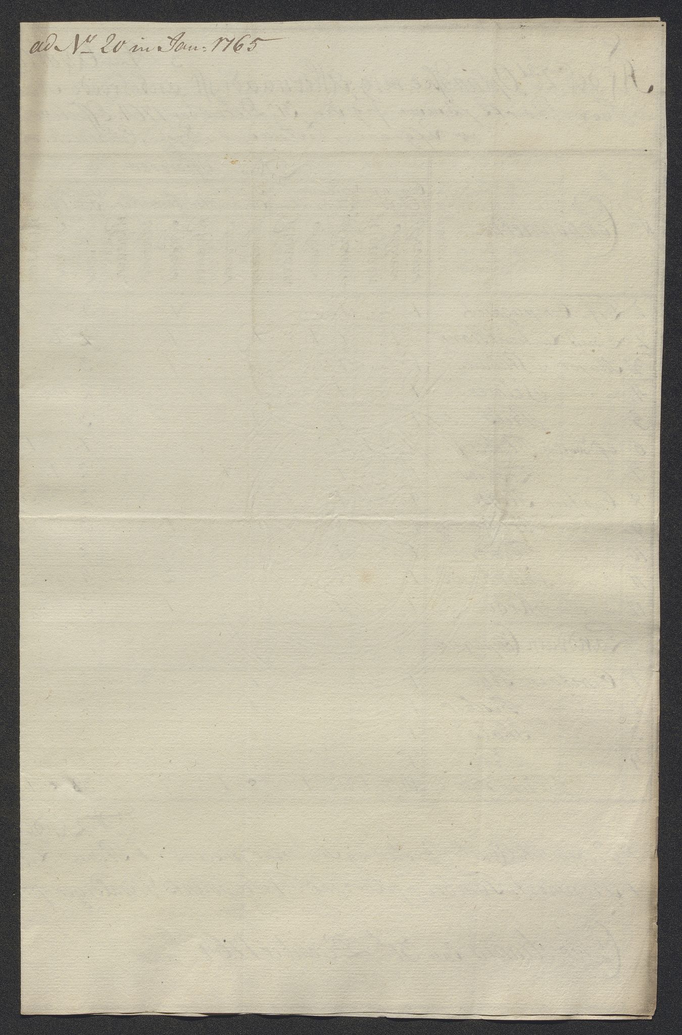 Kommanderende general (KG I) med Det norske krigsdirektorium, AV/RA-EA-5419/D/L0398: 2. Opplandske nasjonale infanteriregiment: Lister, 1745-1767, s. 707