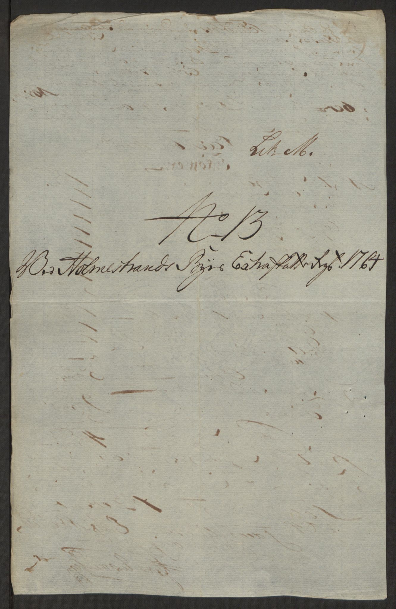 Rentekammeret inntil 1814, Reviderte regnskaper, Byregnskaper, RA/EA-4066/R/Rh/L0163/0001: [H4] Kontribusjonsregnskap / Ekstraskatt, Holmestrand, 1762-1772, s. 178