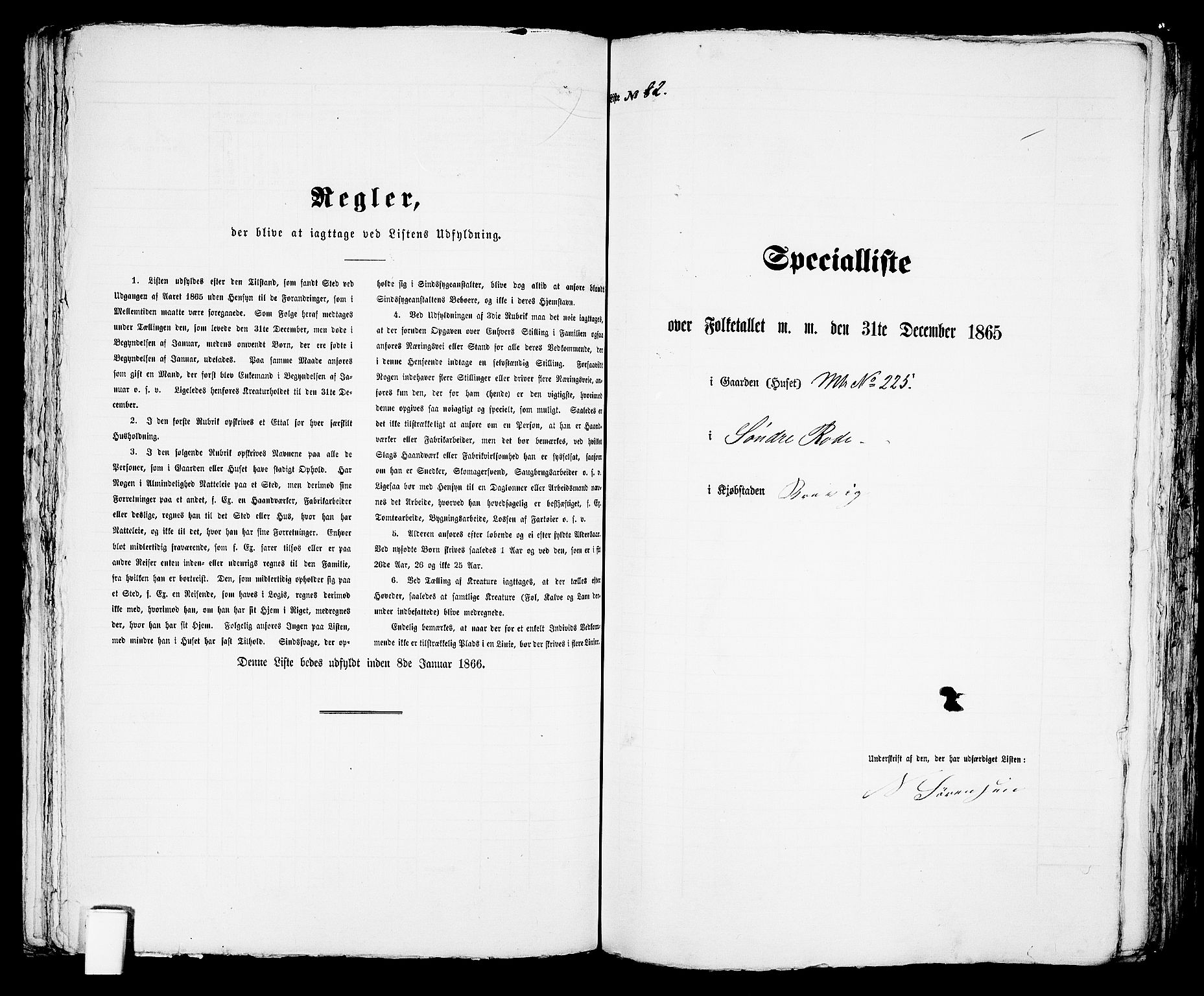 RA, Folketelling 1865 for 0804P Brevik prestegjeld, 1865, s. 542