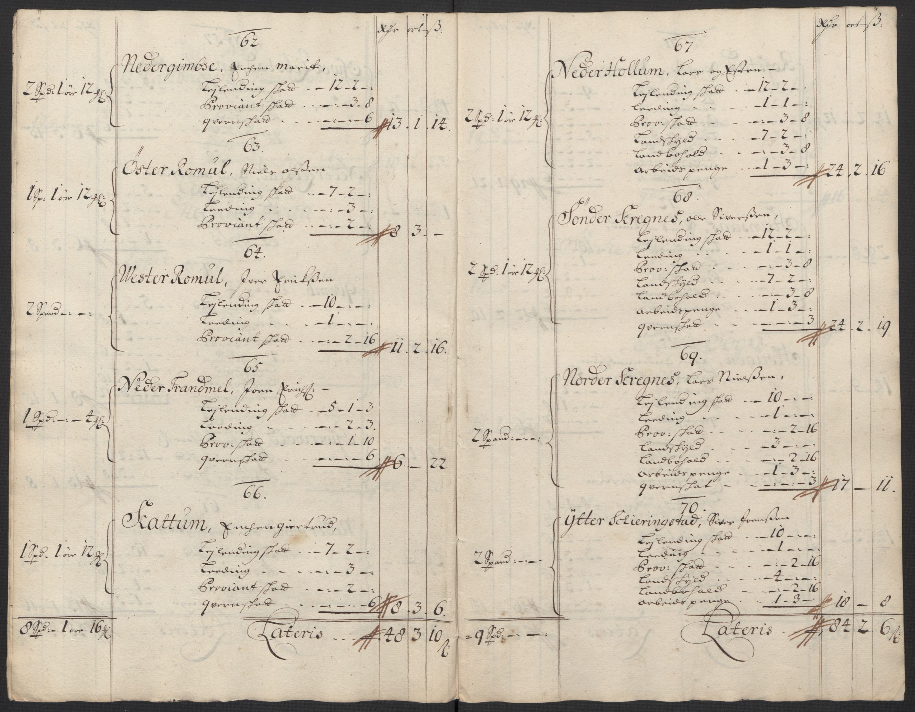 Rentekammeret inntil 1814, Reviderte regnskaper, Fogderegnskap, AV/RA-EA-4092/R60/L3955: Fogderegnskap Orkdal og Gauldal, 1705, s. 419