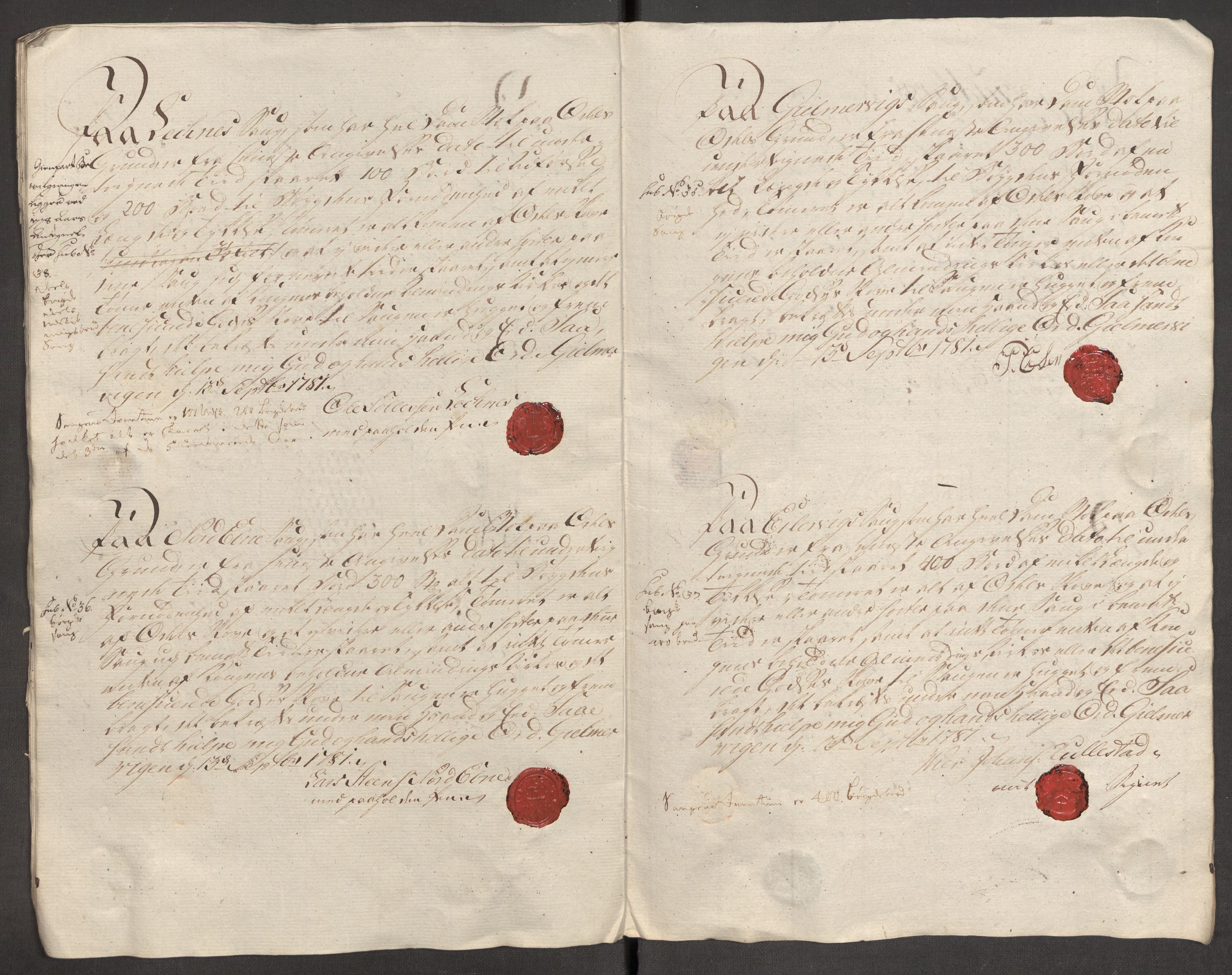 Rentekammeret inntil 1814, Reviderte regnskaper, Fogderegnskap, AV/RA-EA-4092/R48/L3097: Fogderegnskap Sunnhordland og Hardanger, 1781, s. 91