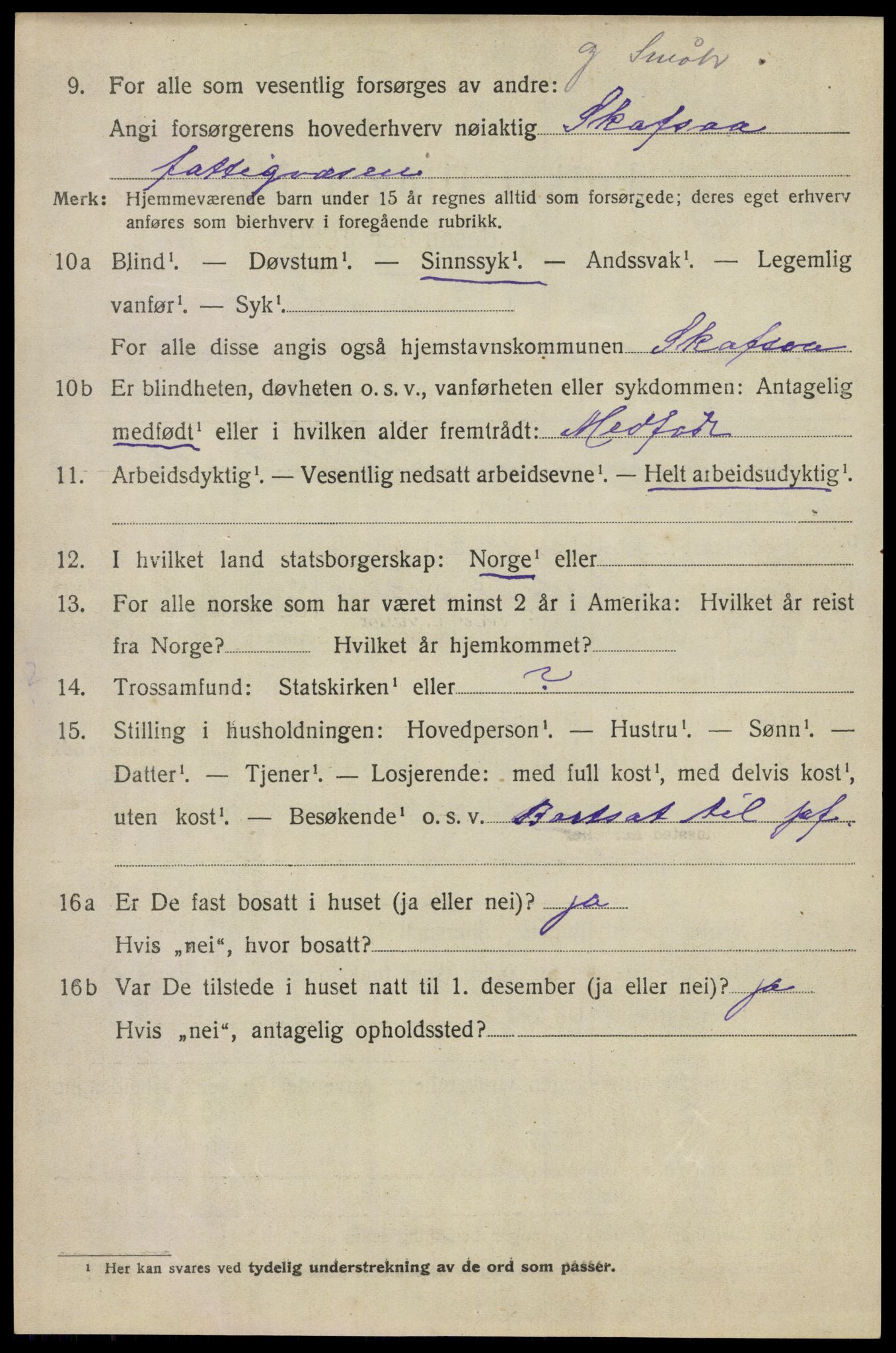 SAO, Folketelling 1920 for 0236 Nes herred, 1920, s. 7095