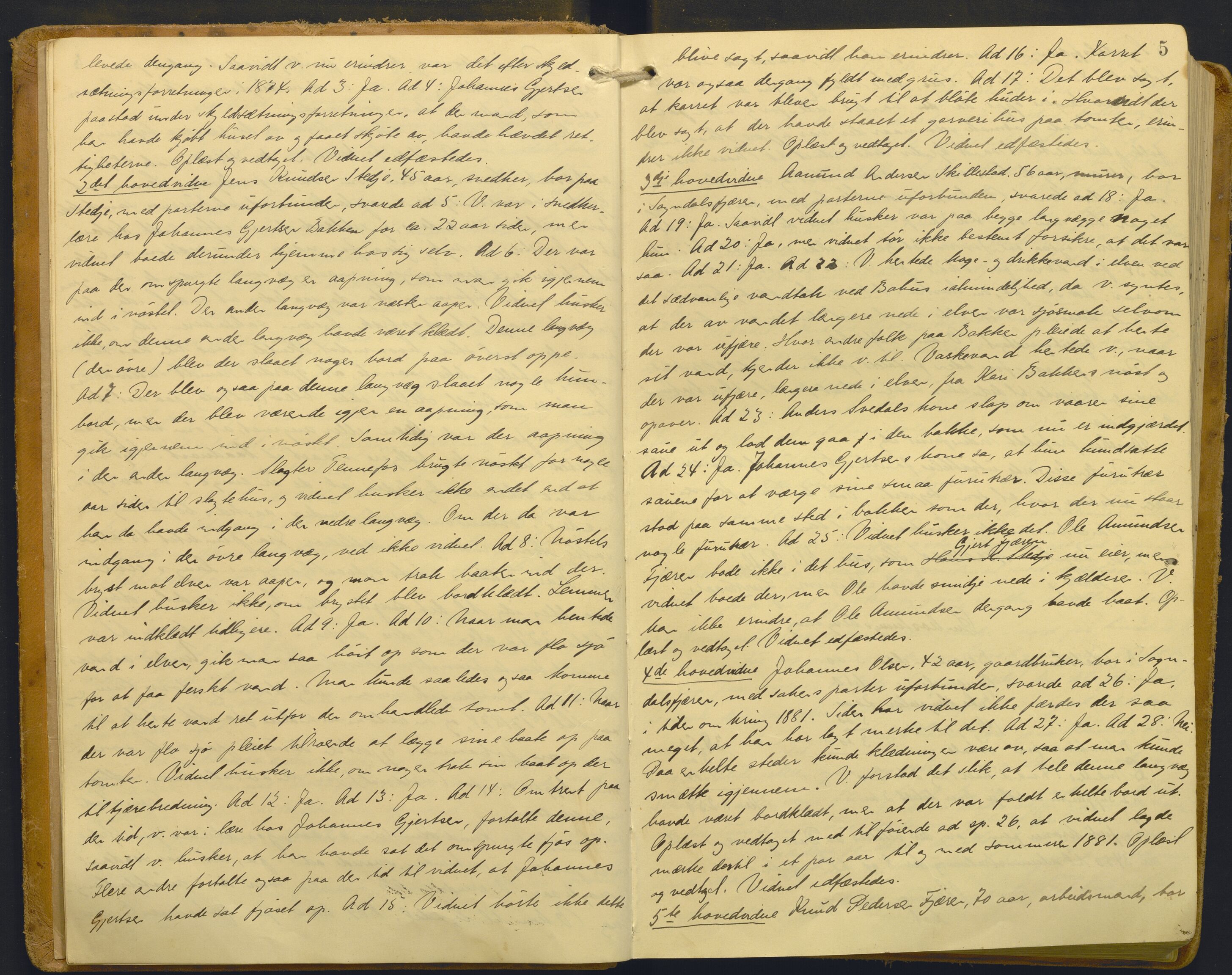 Indre Sogn tingrett, AV/SAB-A-3301/1/F/Fb/Fba/L0014: Sivile og offentlege saker, Bb 10, 1907-1922, s. 4b-5a