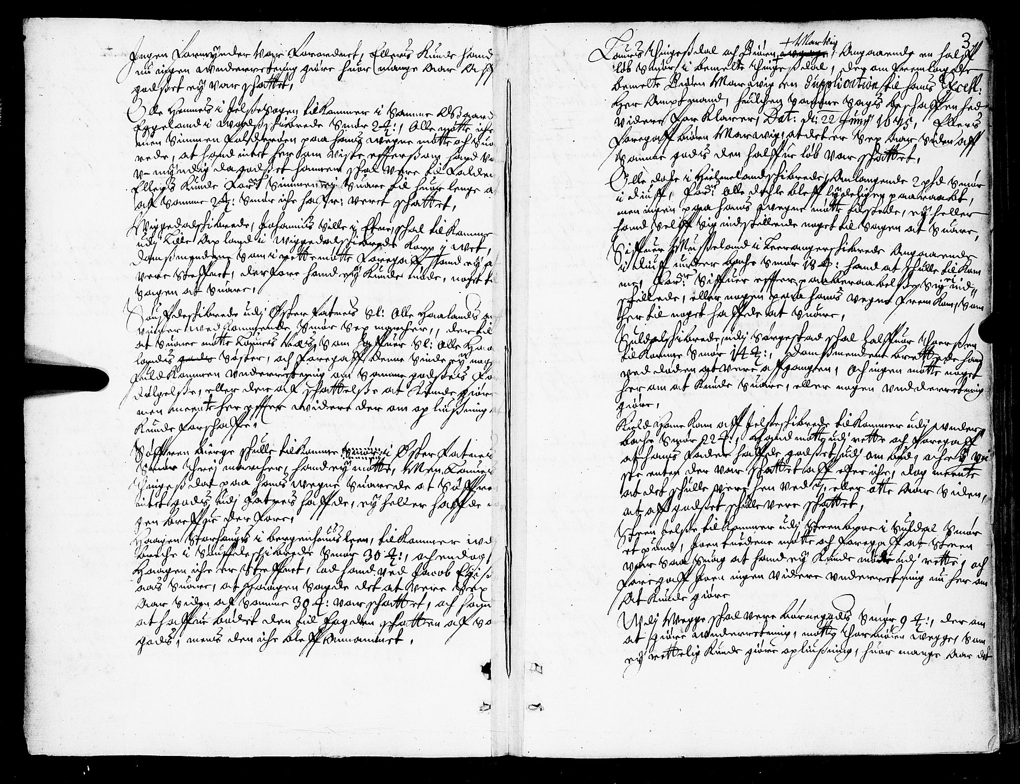 Stavanger lagting, AV/SAST-A-101420/Oa/L0013: Tingbok, 1678-1683, s. 2b-3a