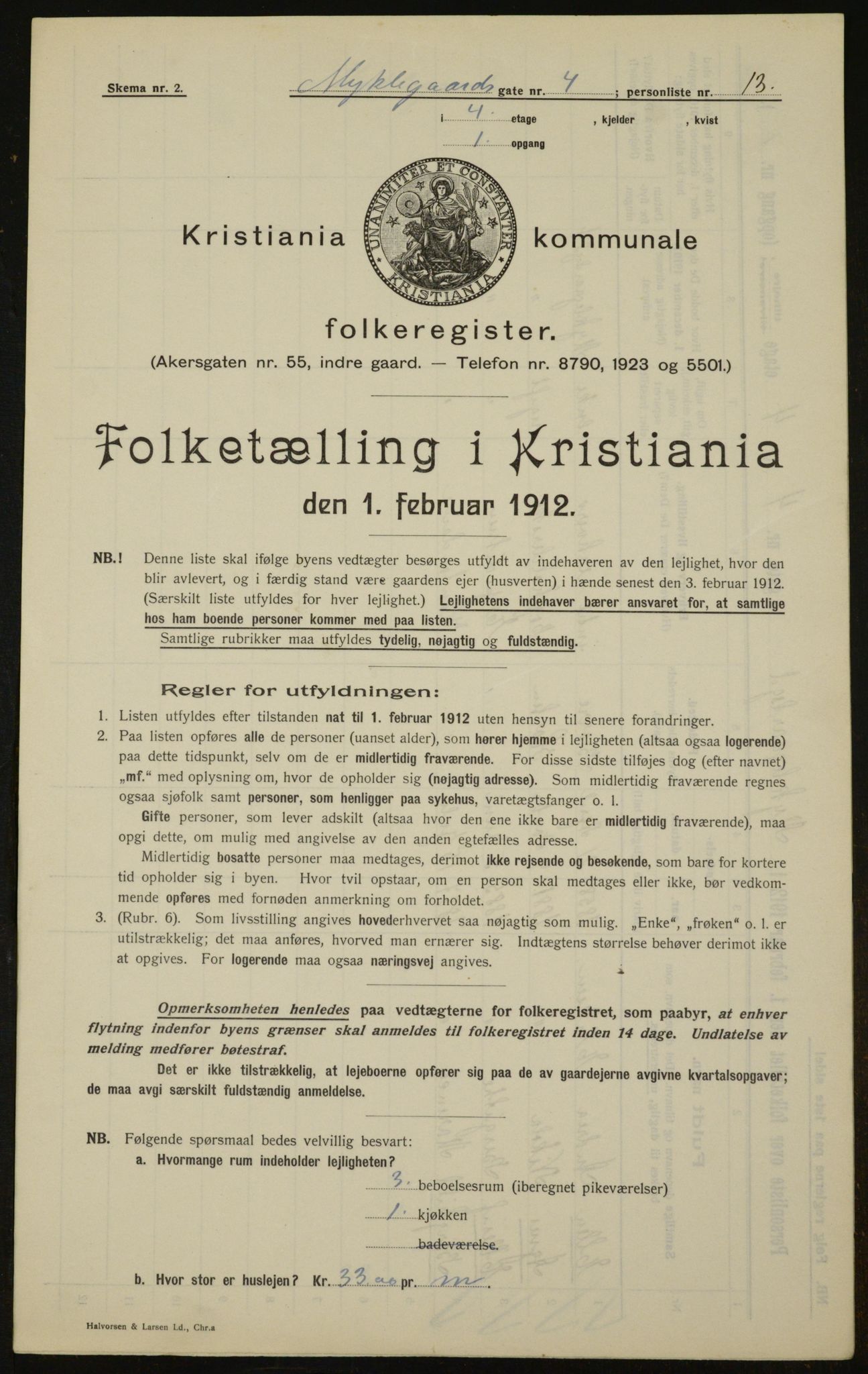 OBA, Kommunal folketelling 1.2.1912 for Kristiania, 1912, s. 68841