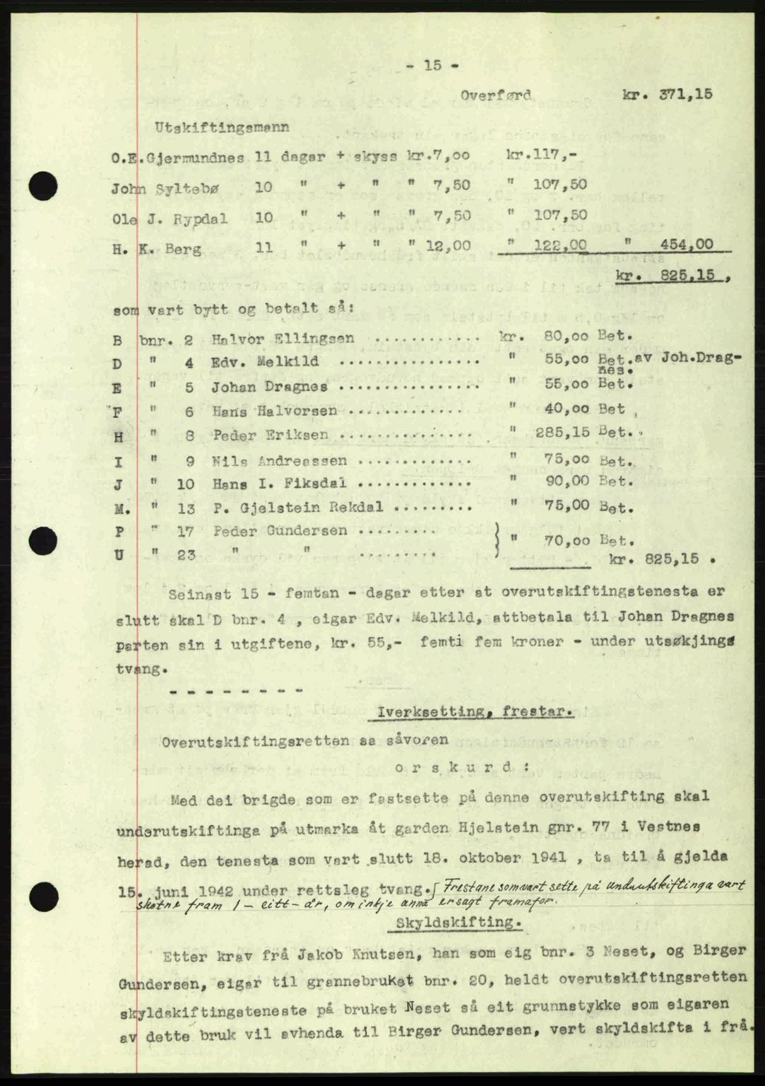 Romsdal sorenskriveri, AV/SAT-A-4149/1/2/2C: Pantebok nr. A13, 1942-1943, Dagboknr: 2548/1942