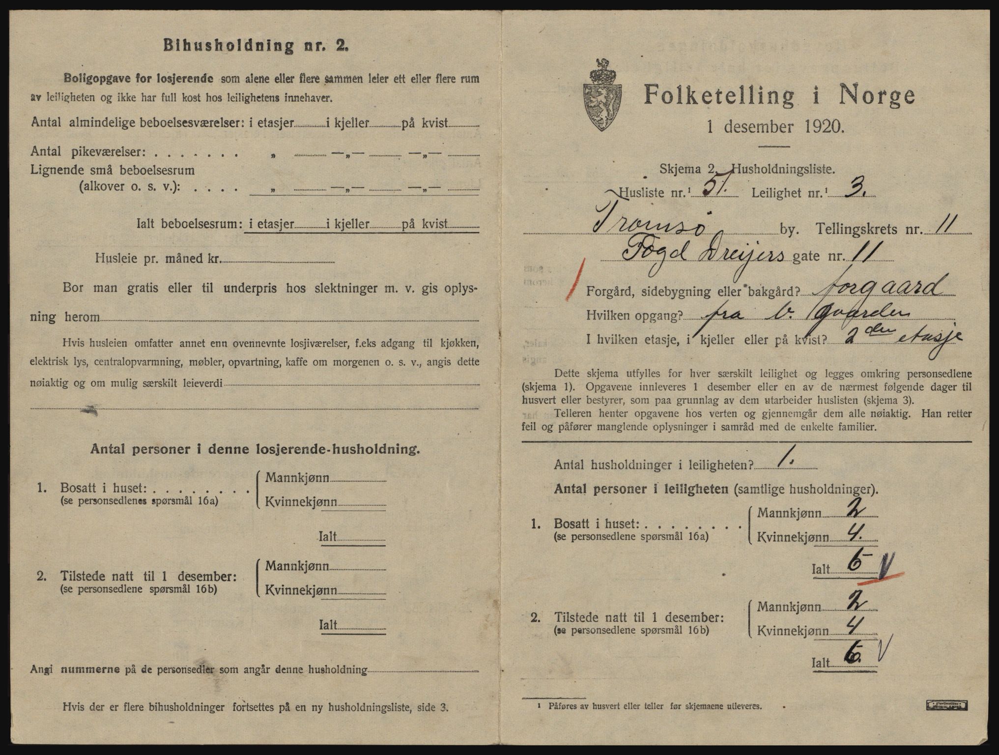 SATØ, Folketelling 1920 for 1902 Tromsø kjøpstad, 1920, s. 5819