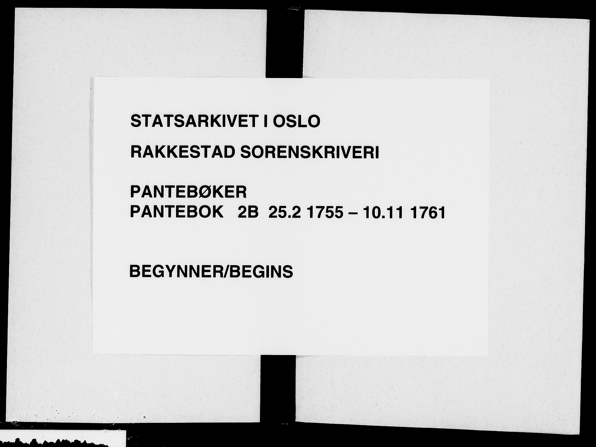 Rakkestad sorenskriveri, AV/SAO-A-10686/G/Gb/Gba/Gbaa/L0002b: Pantebok nr. 2b, 1755-1761
