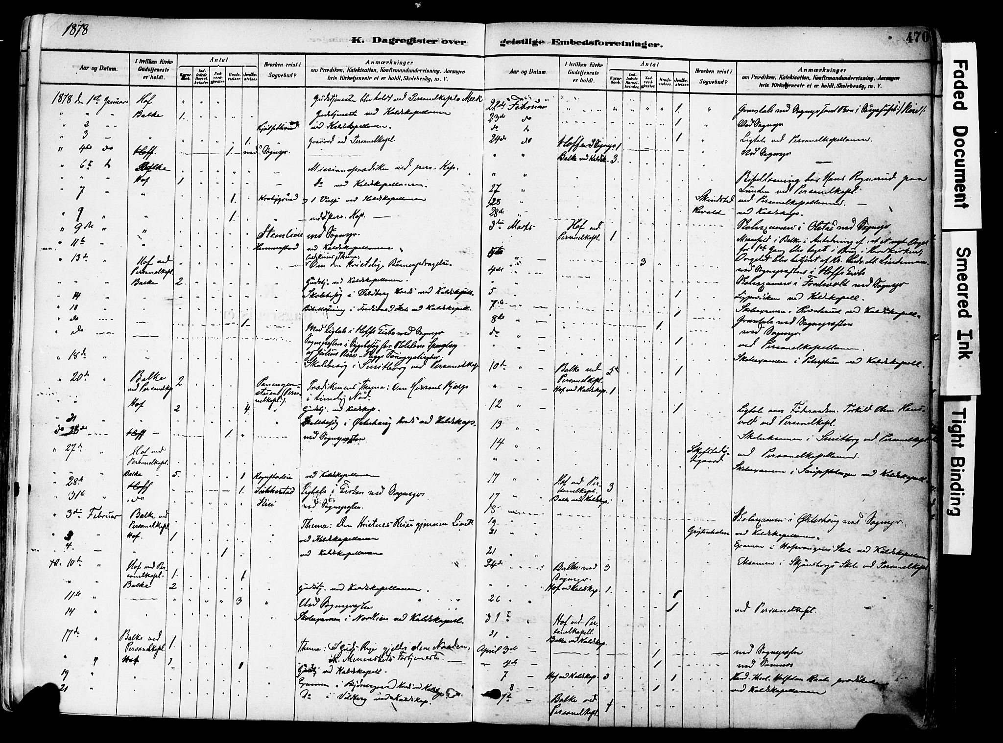 Østre Toten prestekontor, SAH/PREST-104/H/Ha/Haa/L0006: Ministerialbok nr. 6 /1, 1878-1896, s. 470