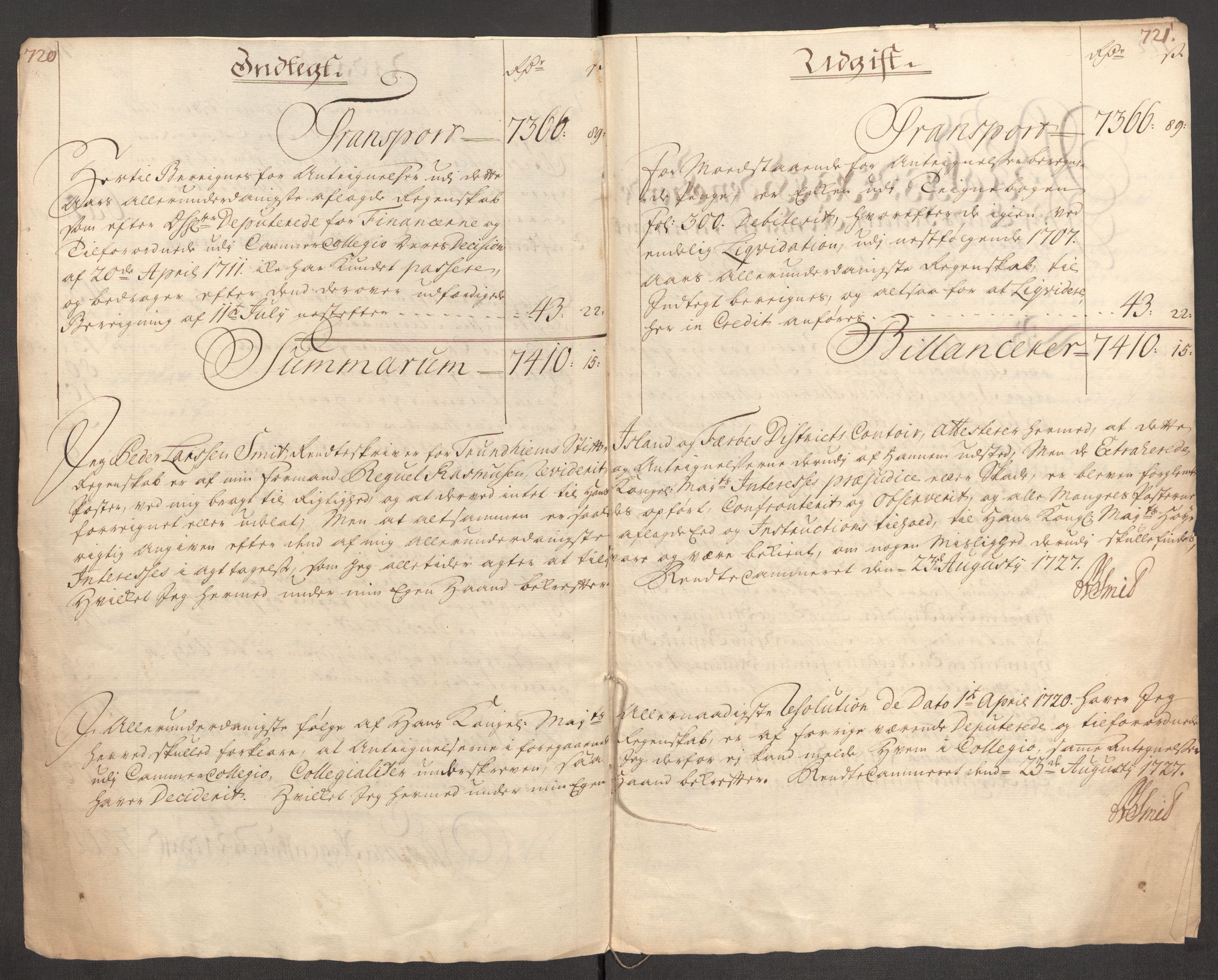 Rentekammeret inntil 1814, Reviderte regnskaper, Fogderegnskap, AV/RA-EA-4092/R54/L3561: Fogderegnskap Sunnmøre, 1706-1707, s. 14