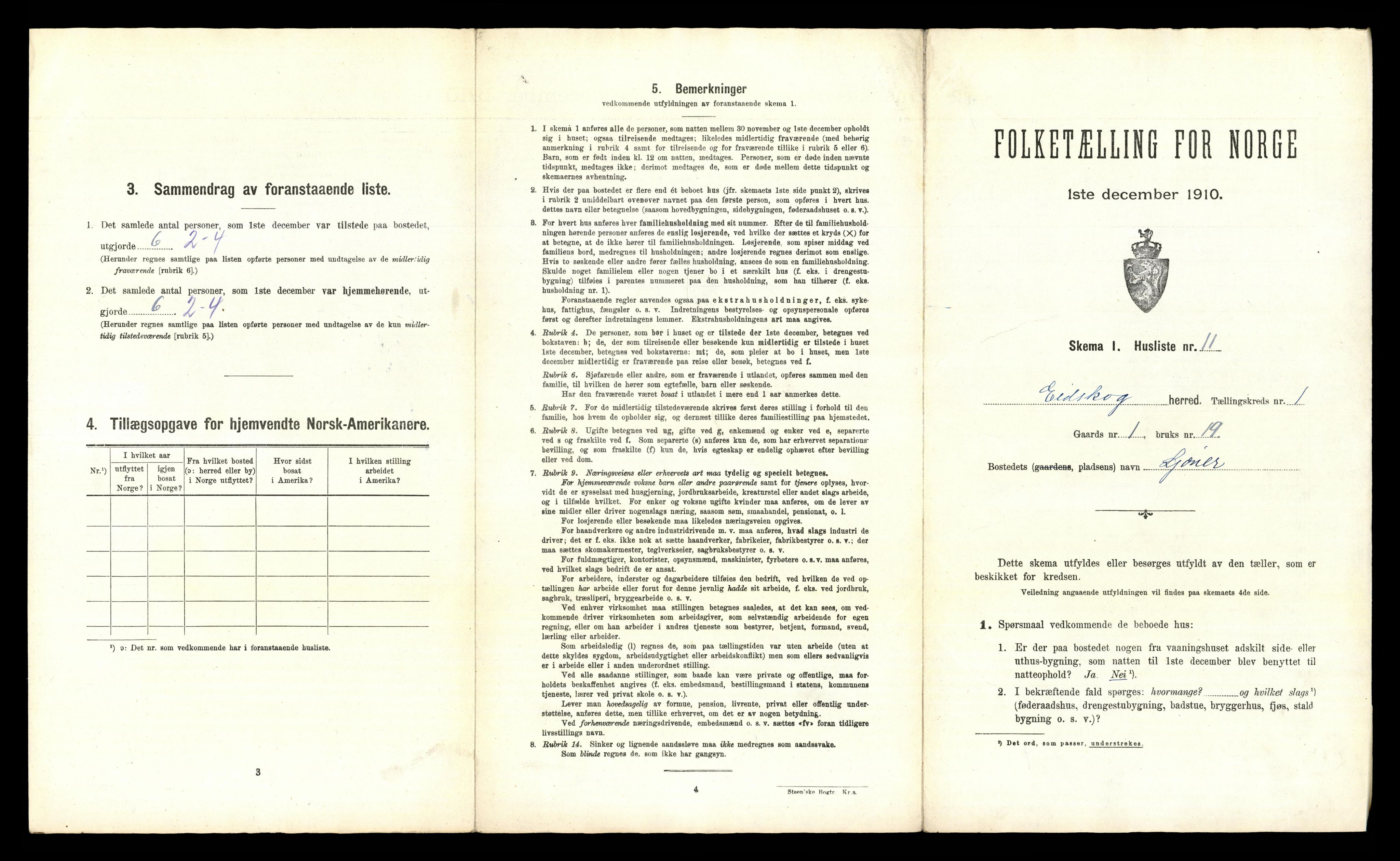 RA, Folketelling 1910 for 0420 Eidskog herred, 1910, s. 76