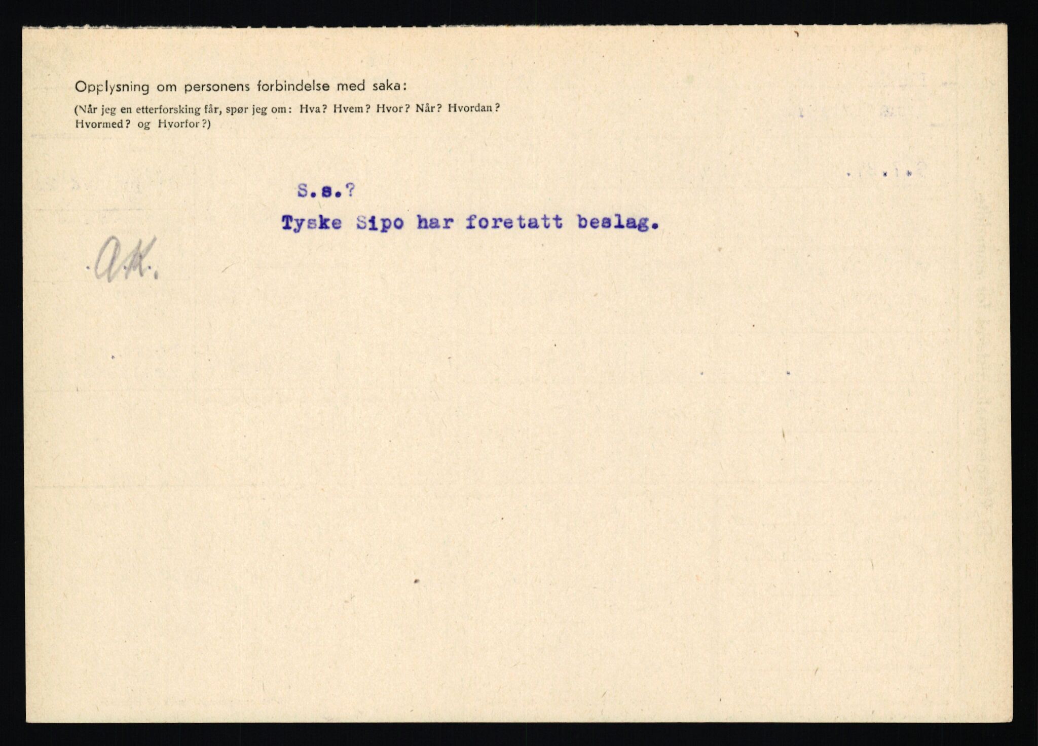 Statspolitiet - Hovedkontoret / Osloavdelingen, AV/RA-S-1329/C/Ca/L0012: Oanæs - Quistgaard	, 1943-1945, s. 4826